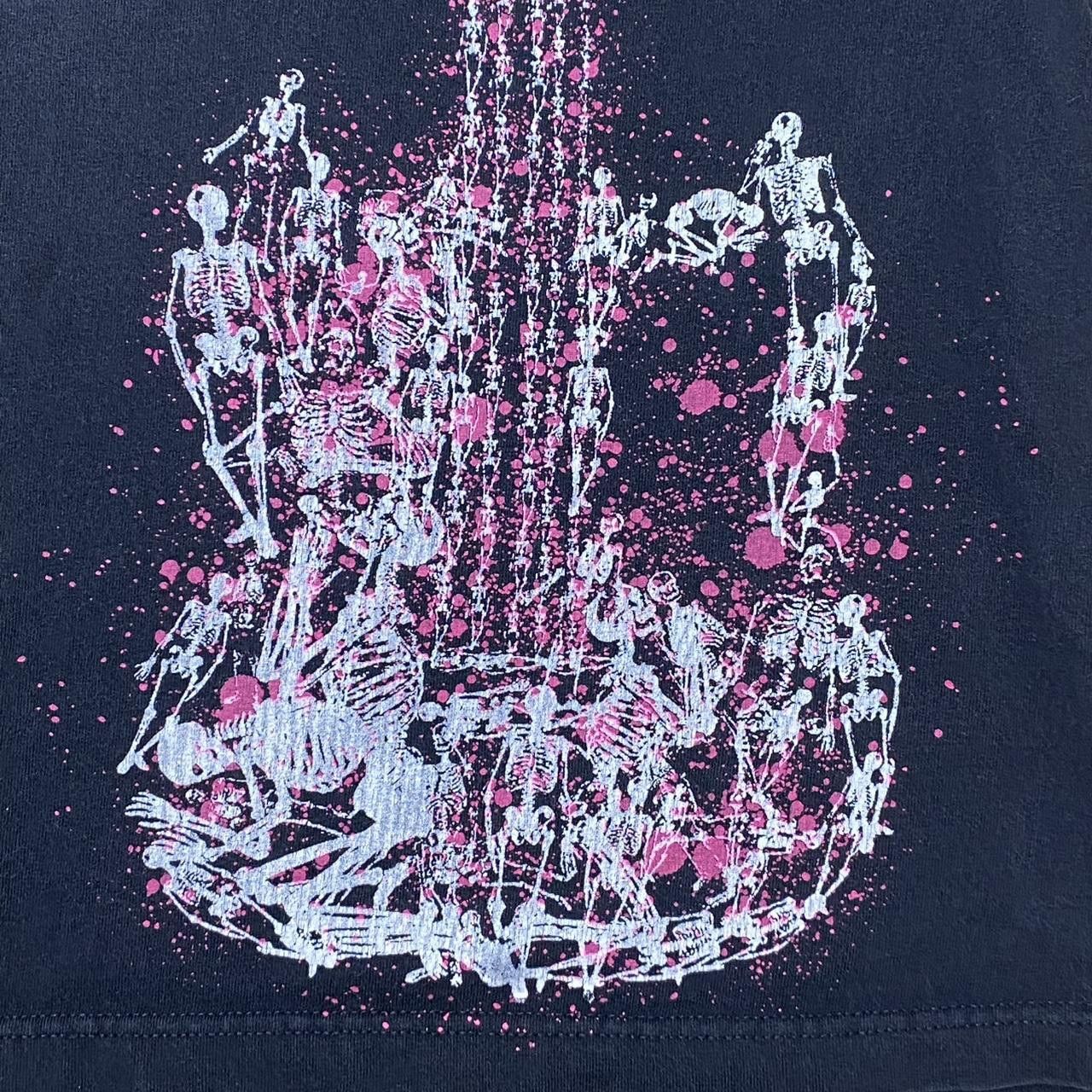 Other Skeleton Guitar Black Y2K Guitarist Tee Size 2XL Size US XXL / EU 58 / 5 - 3 Thumbnail