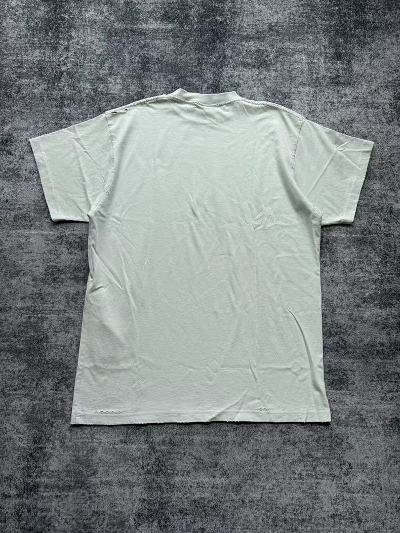 Balenciaga Balenciaga Off-white Melt logo Destroy Short Sleeve T-Shir Size US S / EU 44-46 / 1 - 2 Thumbnail