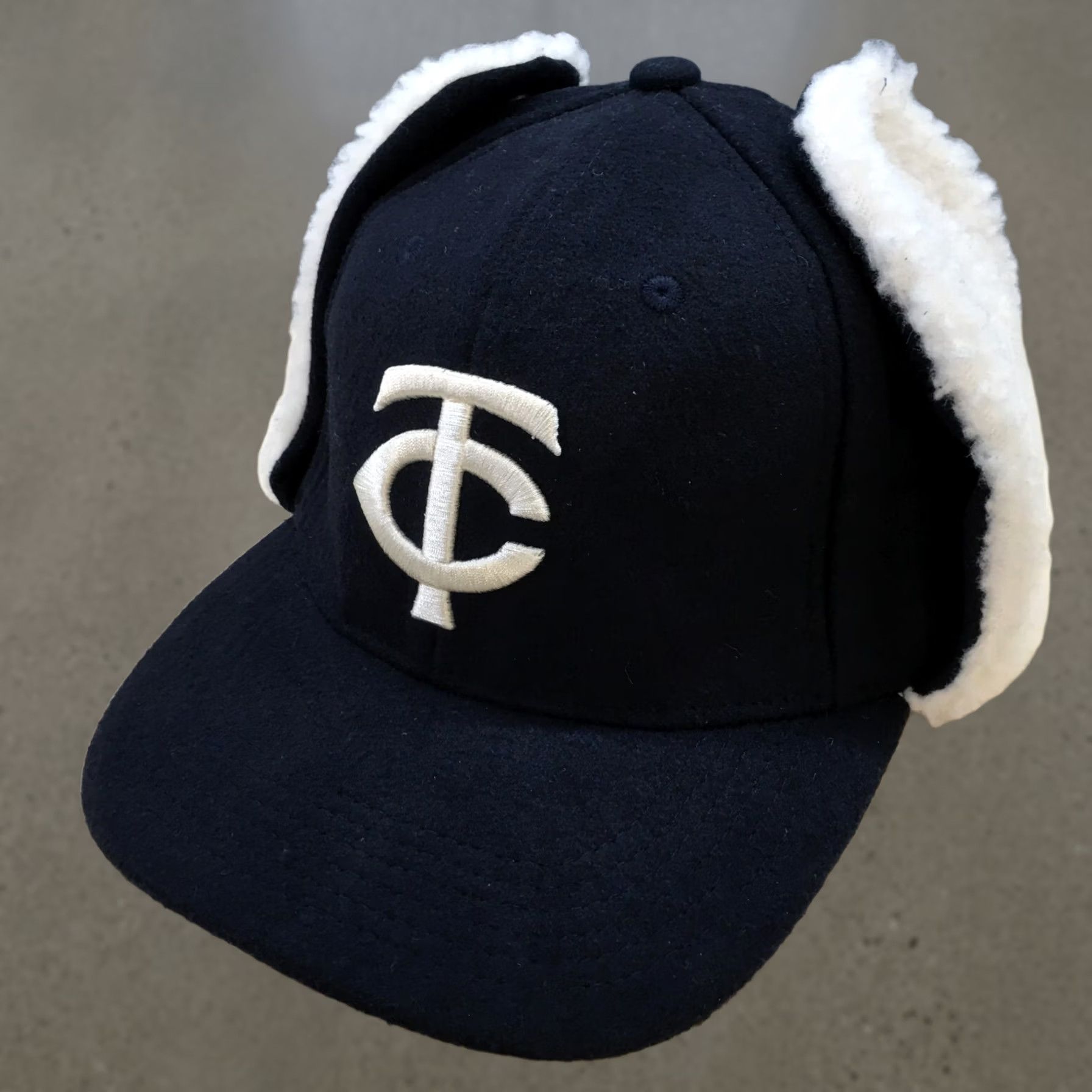 Twins Melonwear Minnesota Twins Trapper Hat Mens Blue White One Size Embroidered Logo Size ONE SIZE - 1 Thumbnail