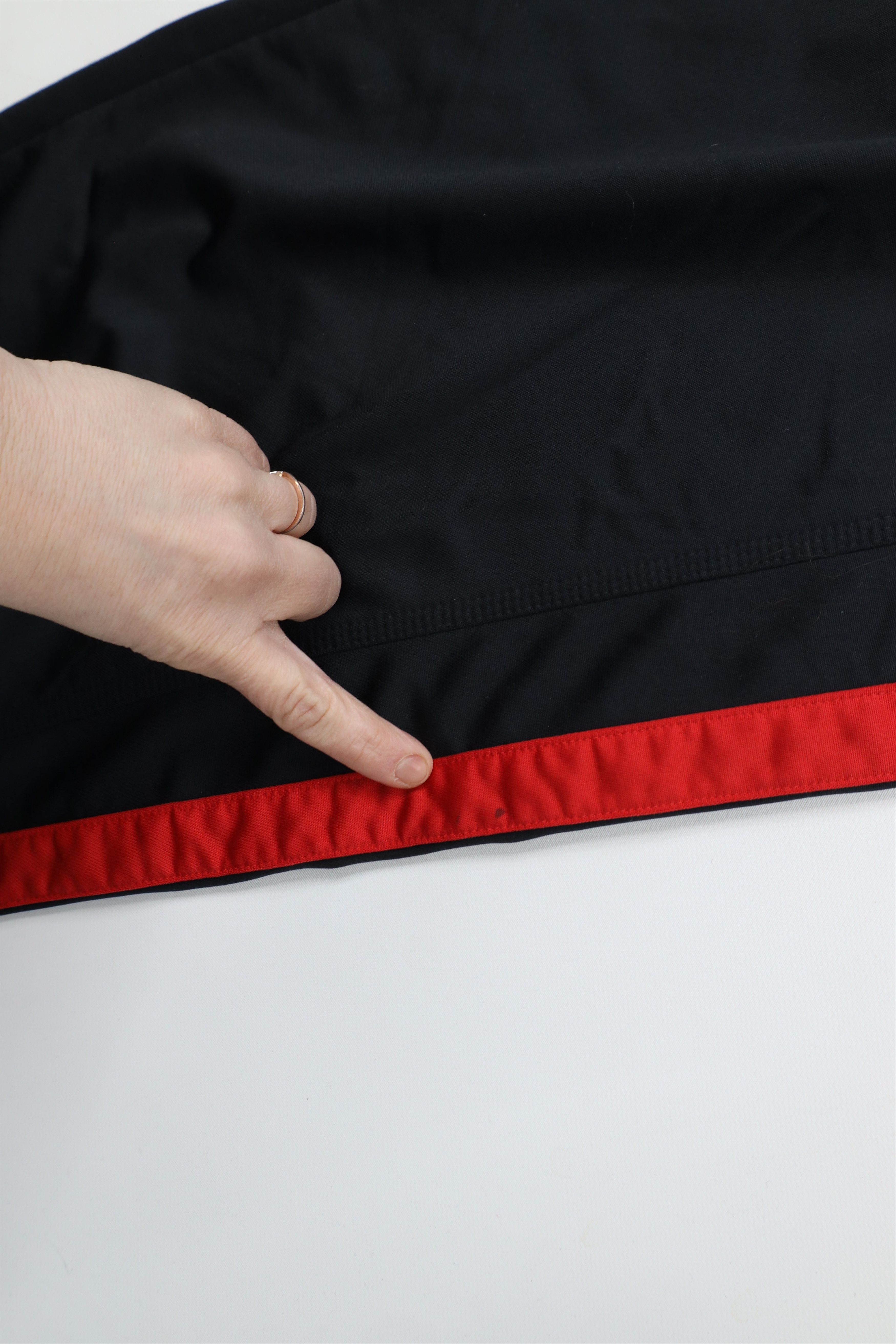 Vintage Vintage 90s Ohio State University Wide Leg Sweatpants Black Size US 36 / EU 52 - 5 Thumbnail