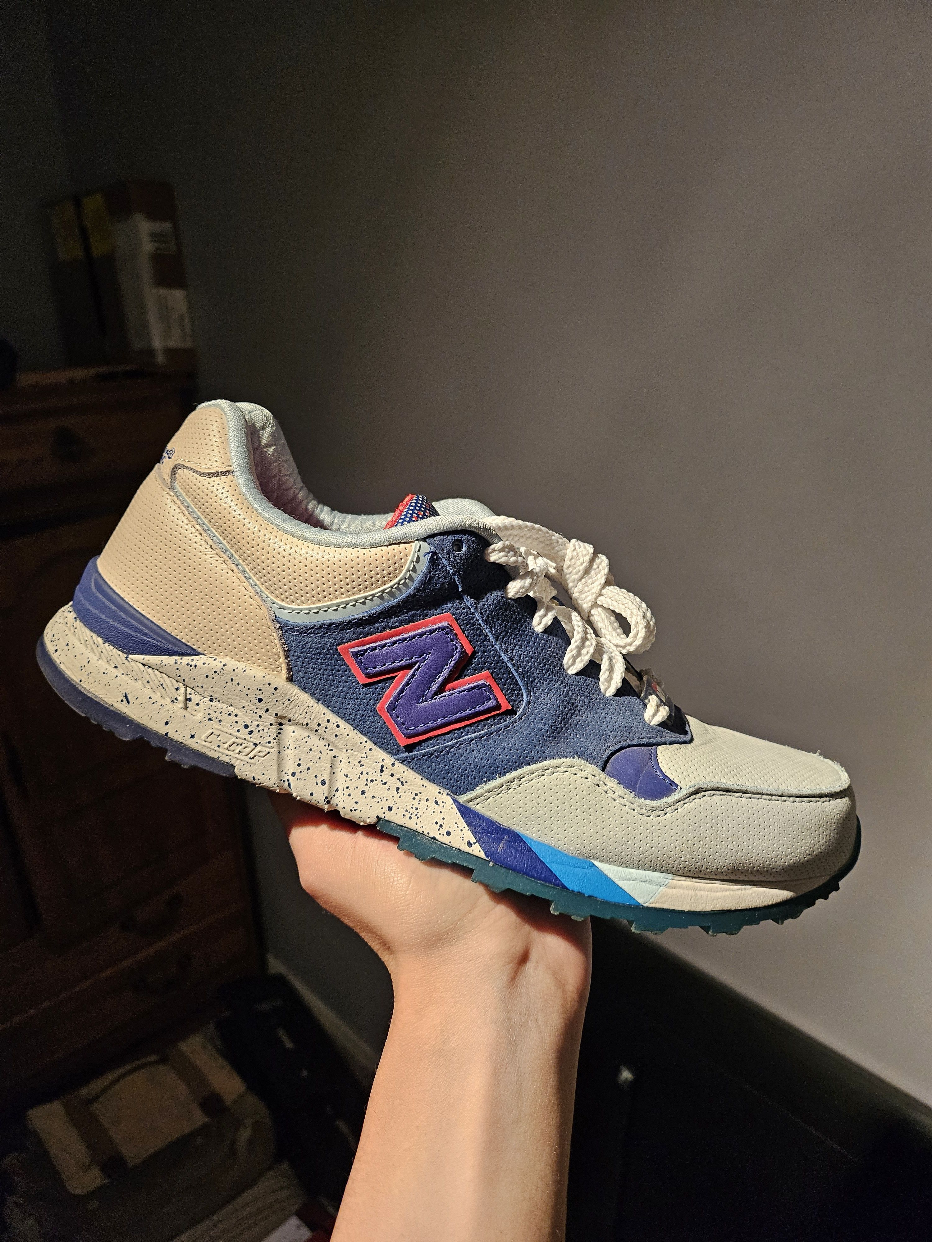 image of Kith 850 "brooklyn Bridge' Shoes in Blue, Men's (Size 8.5)