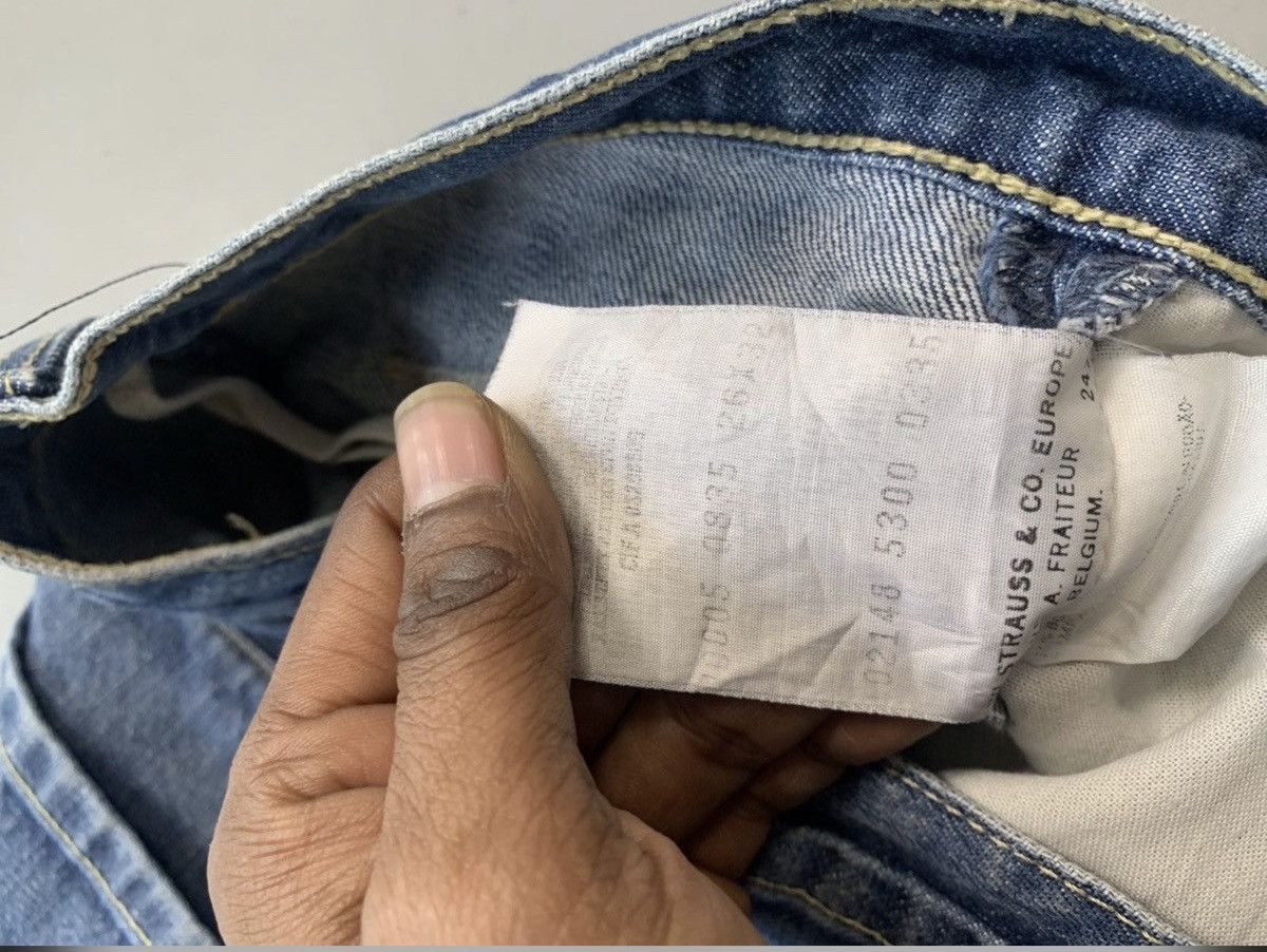 Levi's Vintage Levi’s buckle belt denim Size US 26 / EU 42 - 7 Thumbnail