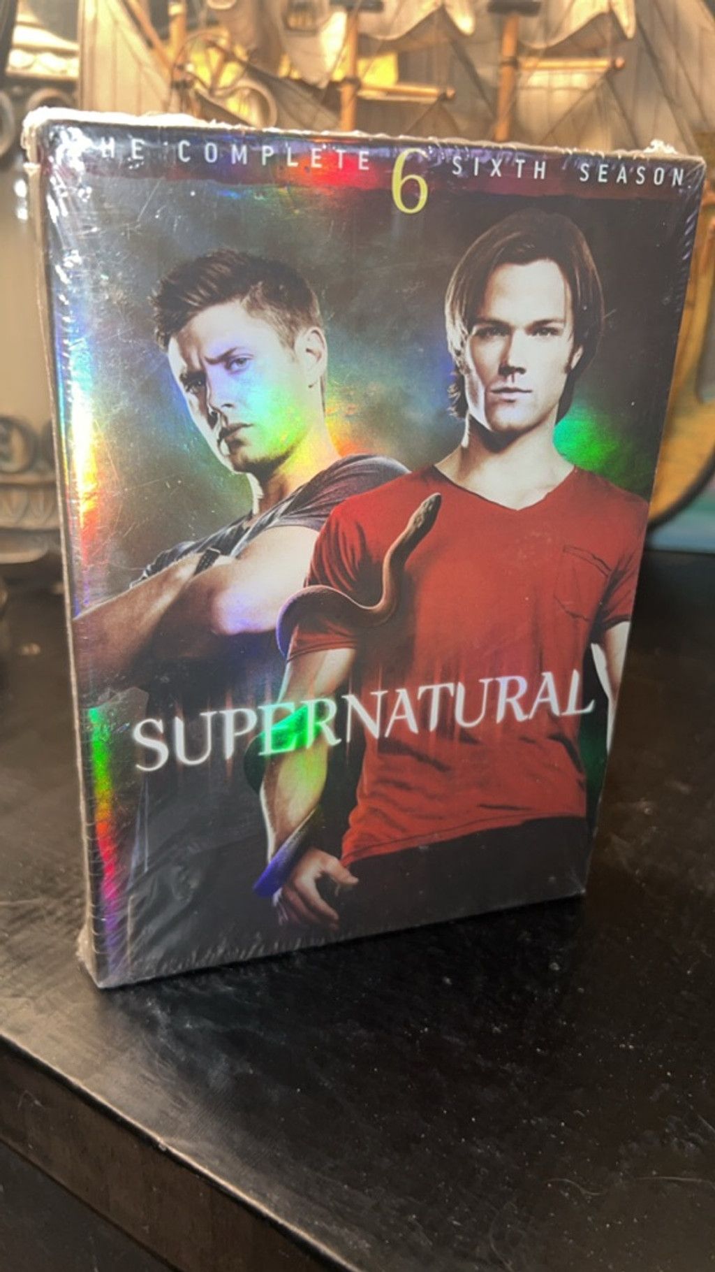 Warner Bros Unisex Unbranded Supernatural Season 6 DVD Size US S / EU 44-46 / 1 - 1 Thumbnail