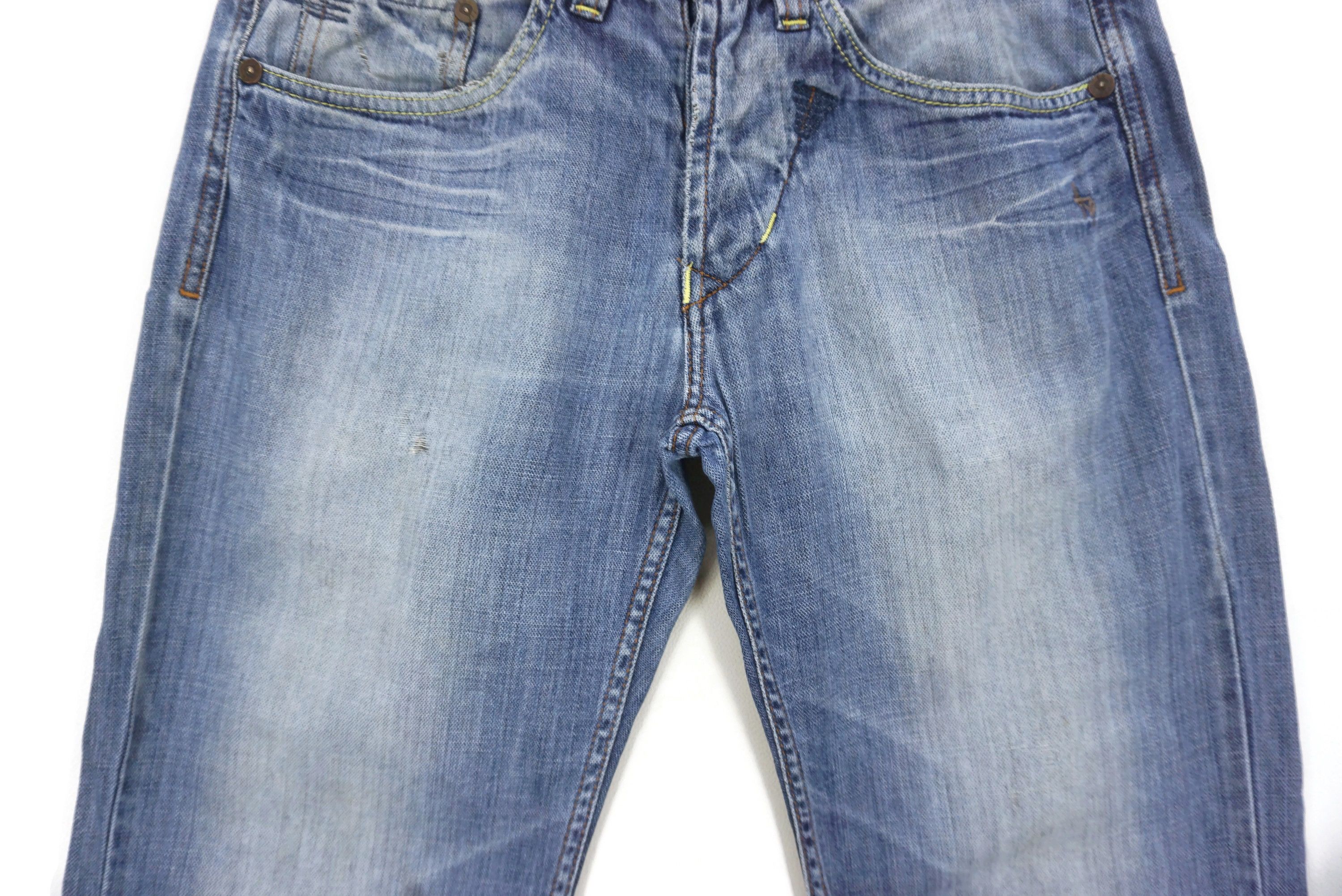 Freeman T. Porter FTP Jeans Size W33xL33.5 Low-Rise Straight-Leg Denim Size US 33 - 6 Thumbnail