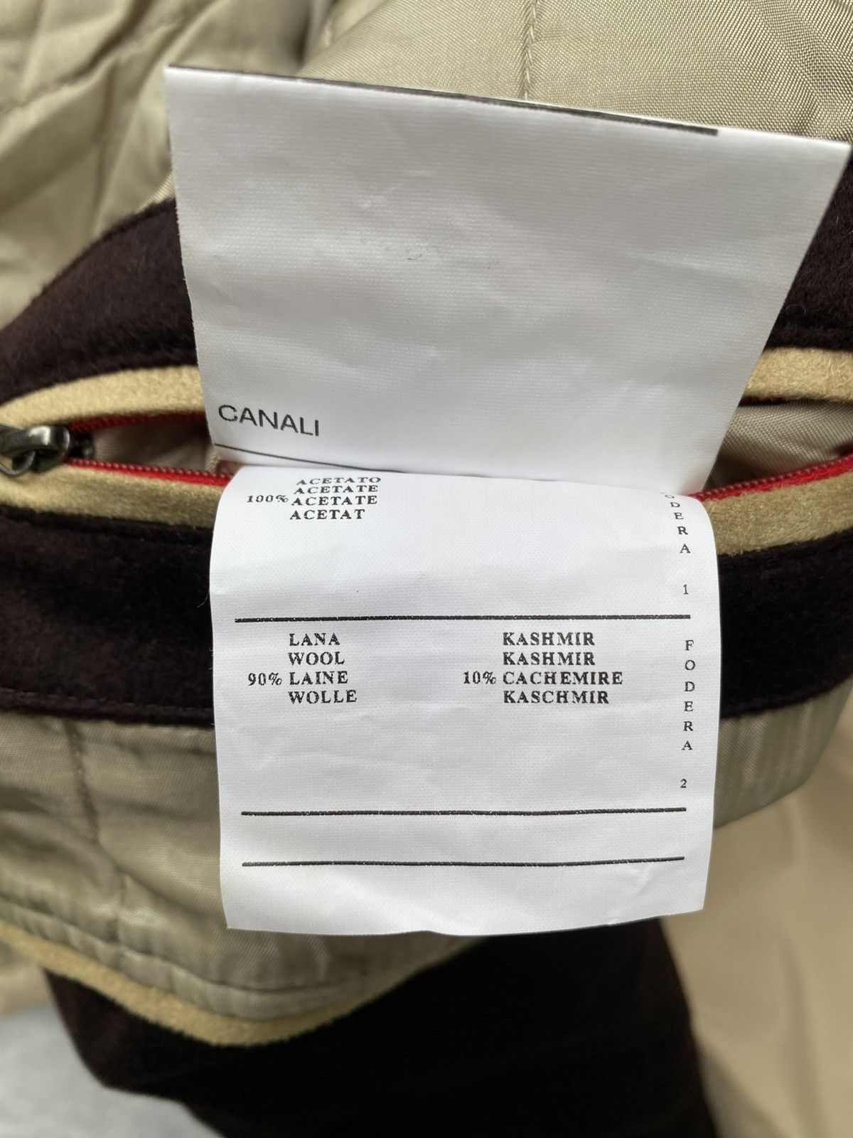 Canali Canali Overcoat with Cashmere Lining Size US L / EU 52-54 / 3 - 16 Thumbnail