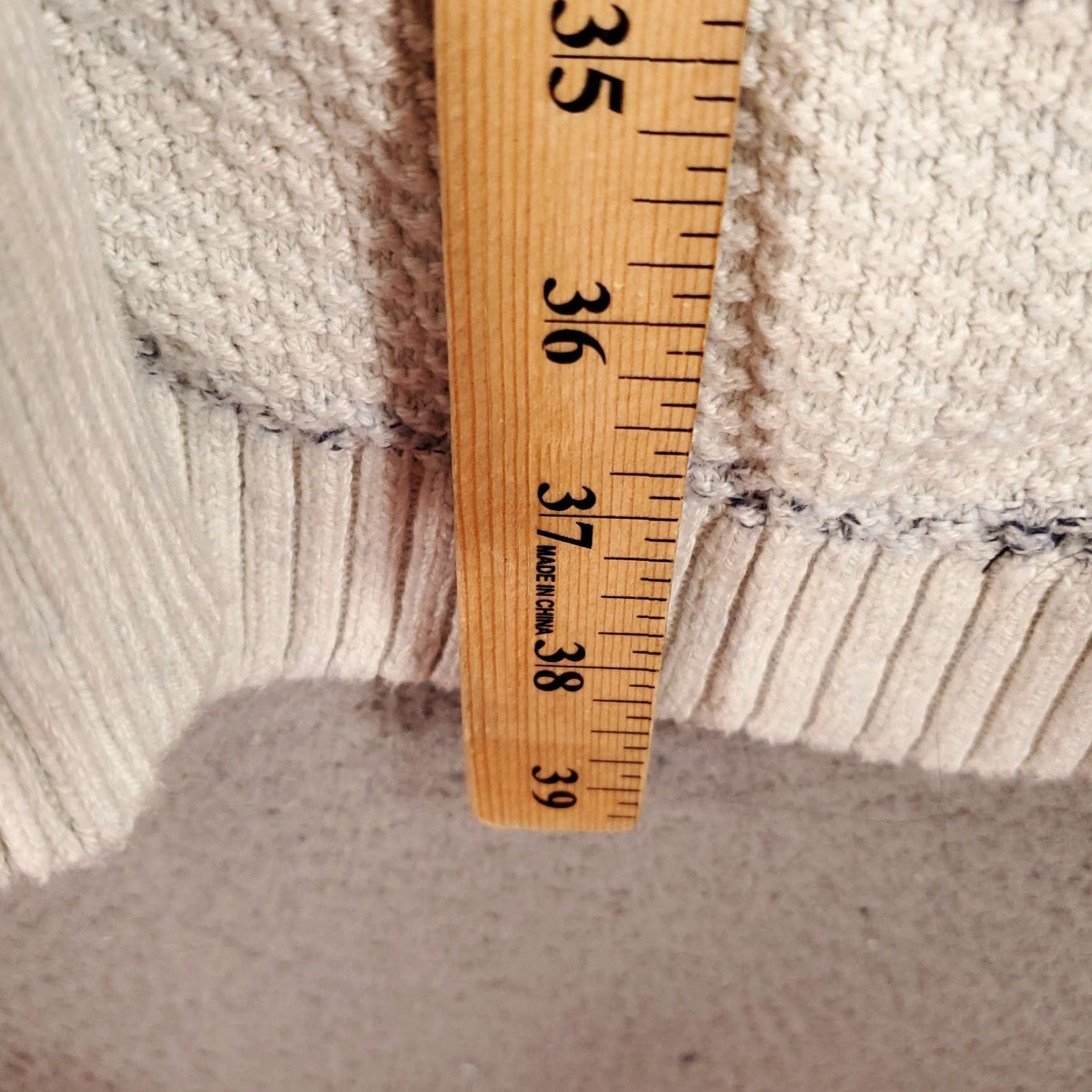 J. Jill J. Jill Cardigan Womens 1X Open Front Sweater Ivory Knit Long Sleeve Bohemian Classic Designer Vintage No Size XL / US 12-14 / IT 48-50 - 3 Thumbnail