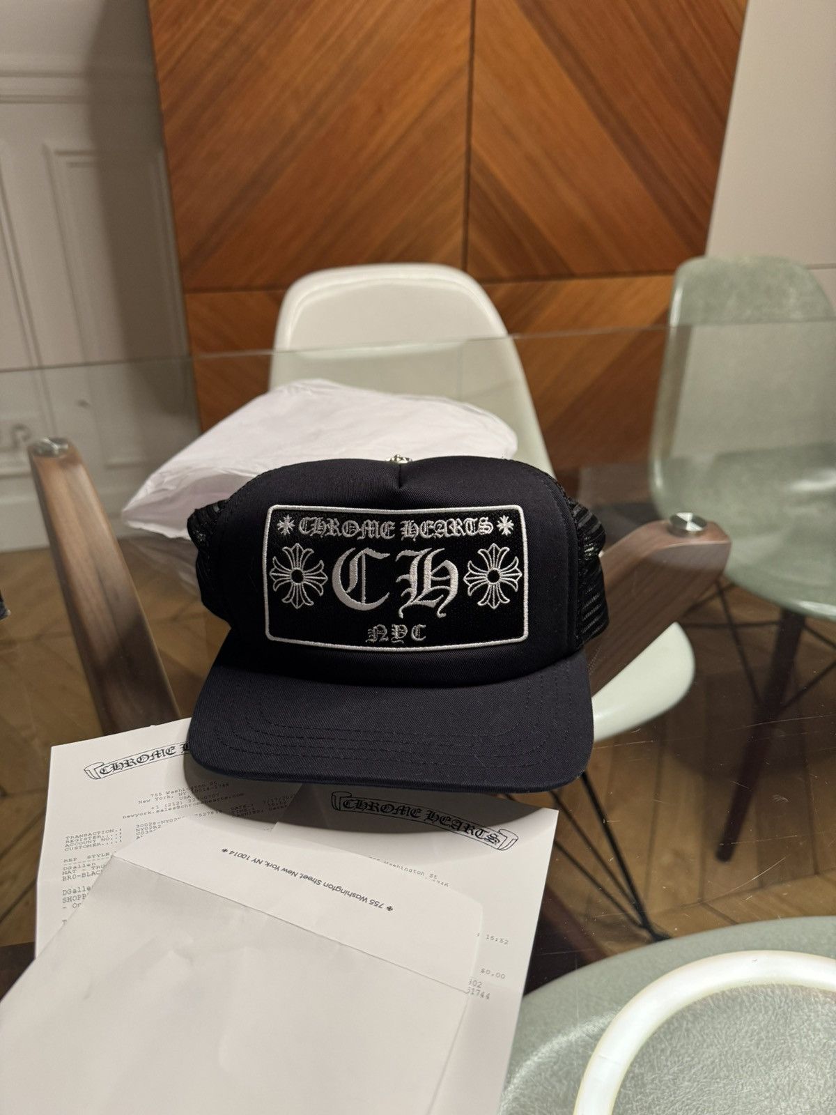 Chrome Hearts NYC CHROME HEARTS TRUCKER Size ONE SIZE - 1 Thumbnail