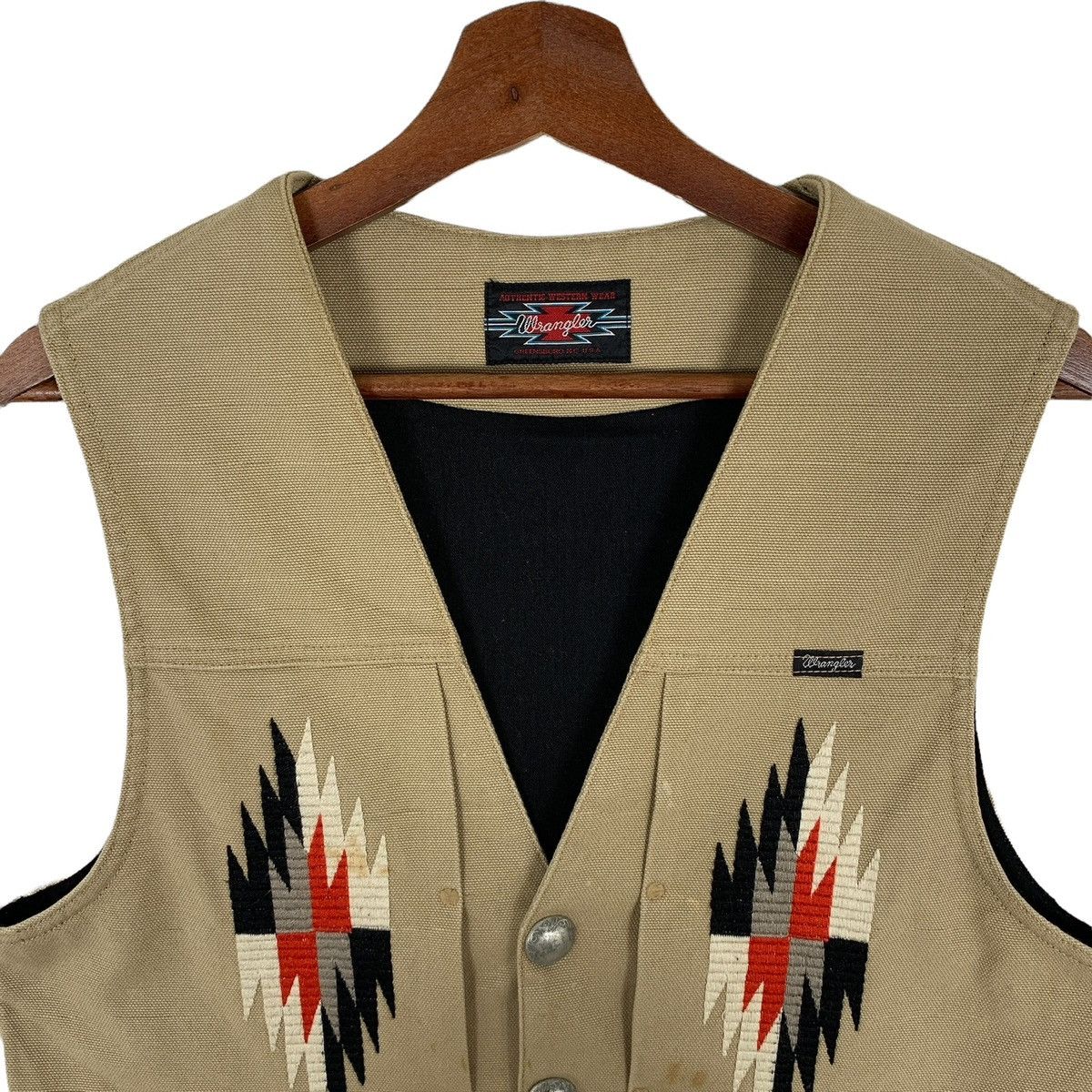 Wrangler Aztec Design Vest Size US S / EU 44-46 / 1 - 3 Thumbnail