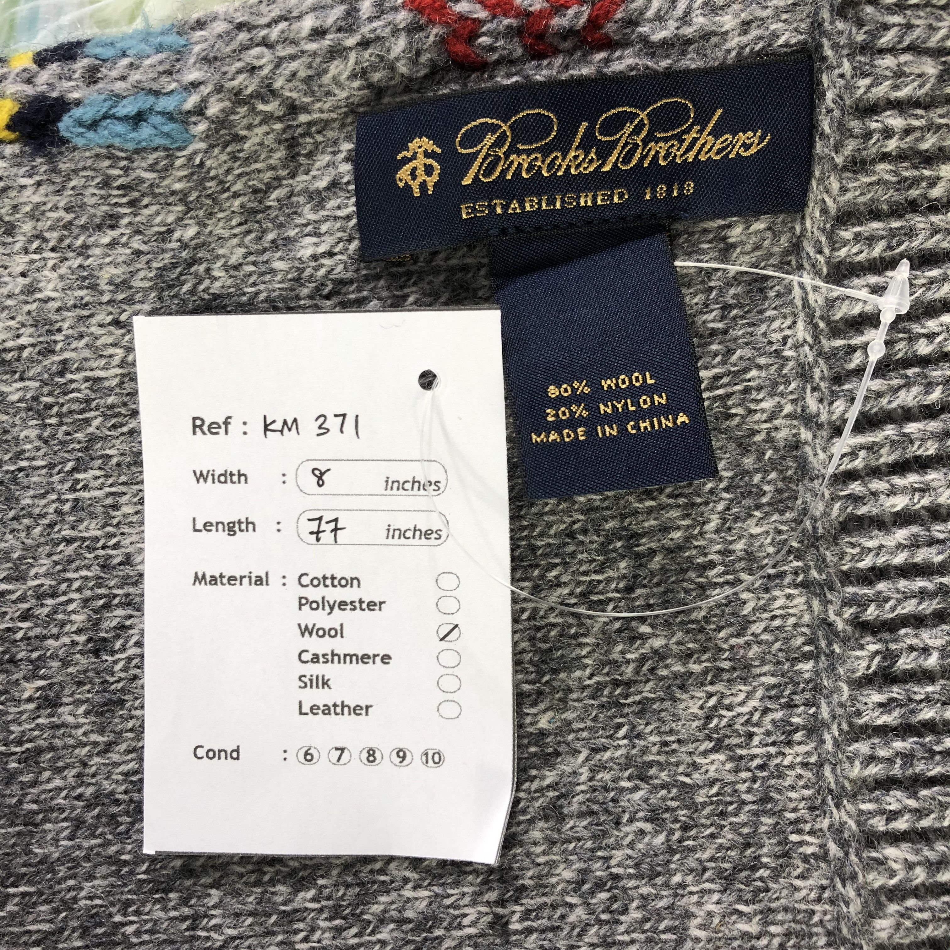 Brooks Brothers Brooks Brothers Scarf / Muffler / Neckwear - KM371 Size ONE SIZE - 5 Thumbnail