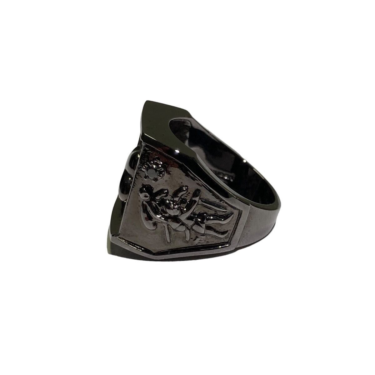 Number (N)ine Number (N)ine 03-njam033 Heart tears Signet ring 03njam033 Size ONE SIZE - 3 Thumbnail
