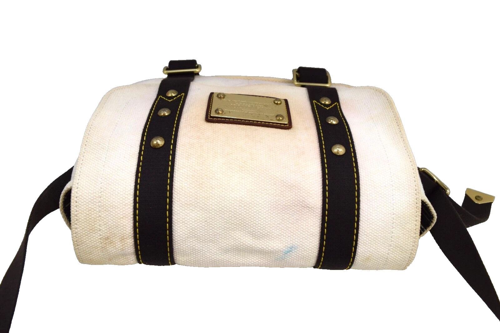 Louis Vuitton Louis Vuitton Antigua Busas Pm Crossbody Bag Canvas M40042 Size ONE SIZE - 4 Thumbnail