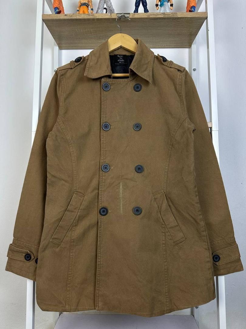 Number (N)ine Number (N)ine Cotton / Denim Down Coat (Pit 19) Size US XXS / EU 40 - 1 Thumbnail