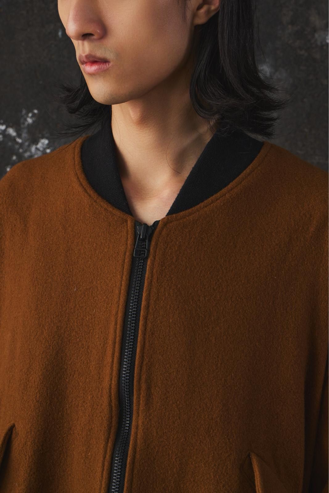 Other VOAAOV OVERSIZE WOOL BOMBER JACKET Size US M / EU 48-50 / 2 - 4 Thumbnail