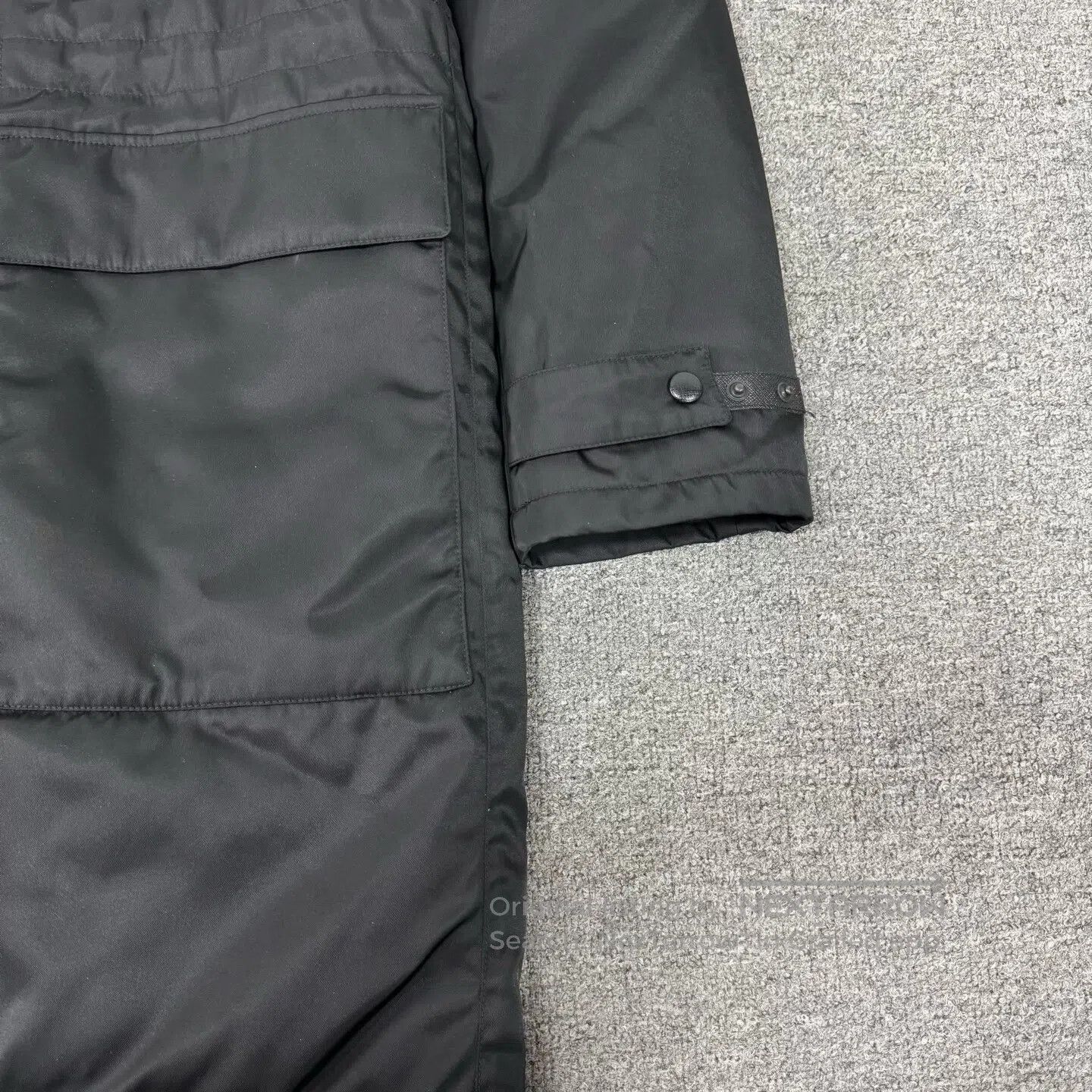 Prada Prada lining fabric is removable; long, hooded parka coat. Size US M / EU 48-50 / 2 - 5 Thumbnail