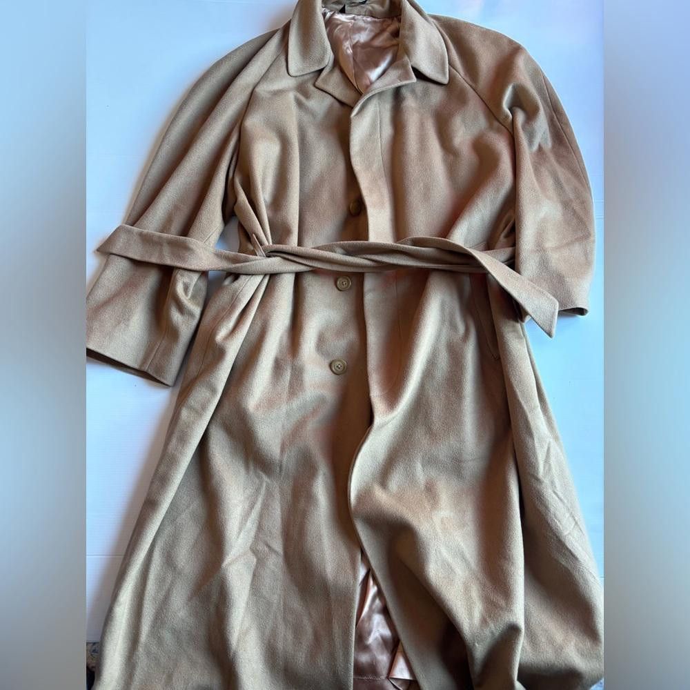 Barneys New York Barney’s New York Cashmere Trench Coat Size 3XL / US 20-22 - 1 Thumbnail