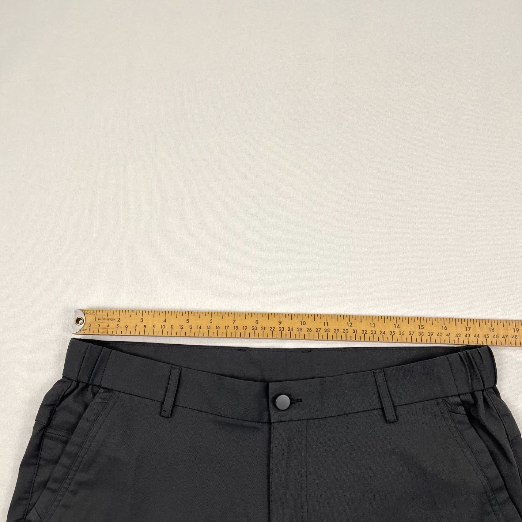 Vintage Jack Archer Jetsetter Tech Chino Pants Mens 35 x 27 Gray Slim Tapered 5-Pocket Business Travel Golf Pants Size US 35 - 3 Thumbnail