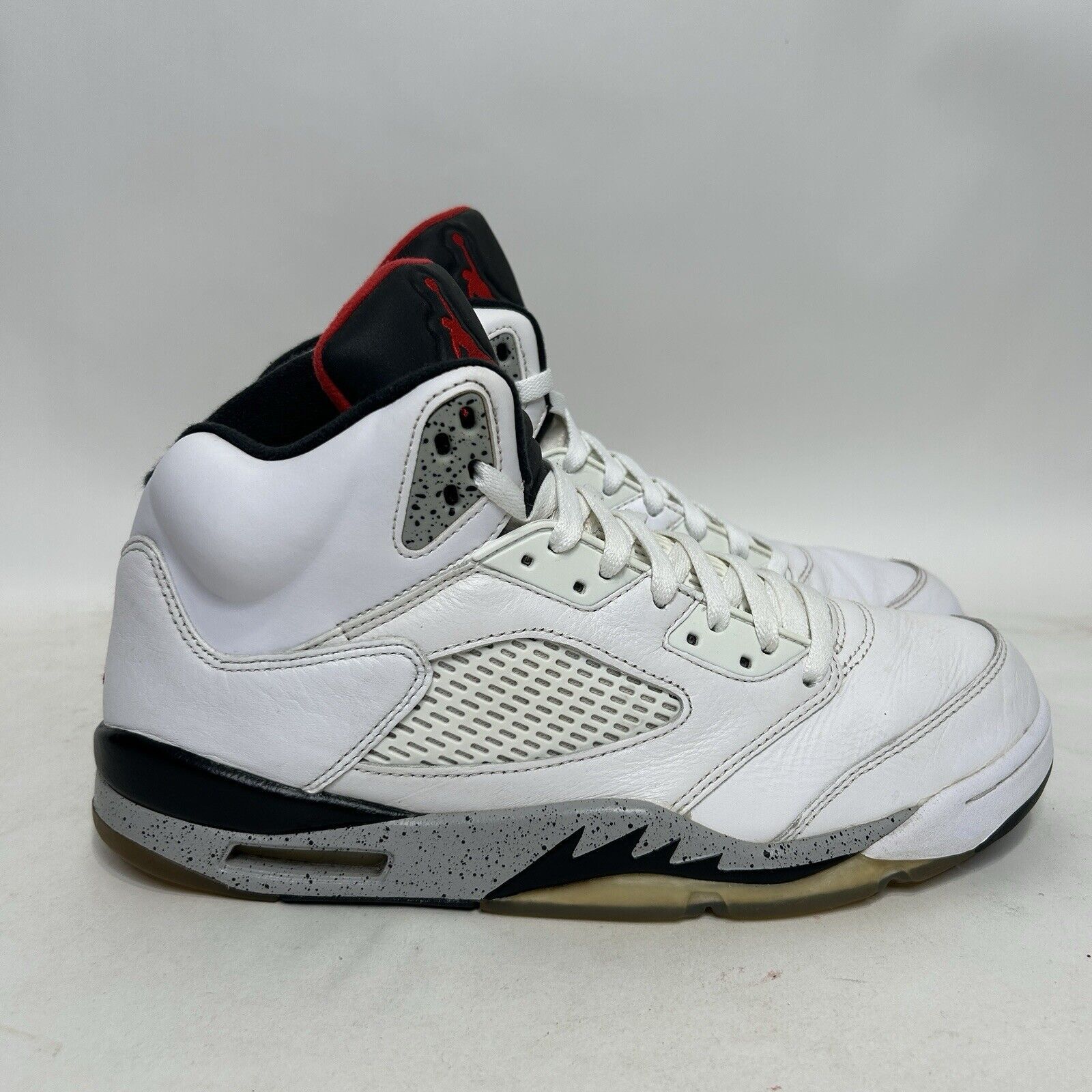 Jordan Brand Nike Shoes Air Jordan 5 Retro “White Cement” 2024 Size US 13 / EU 46 - 5 Thumbnail