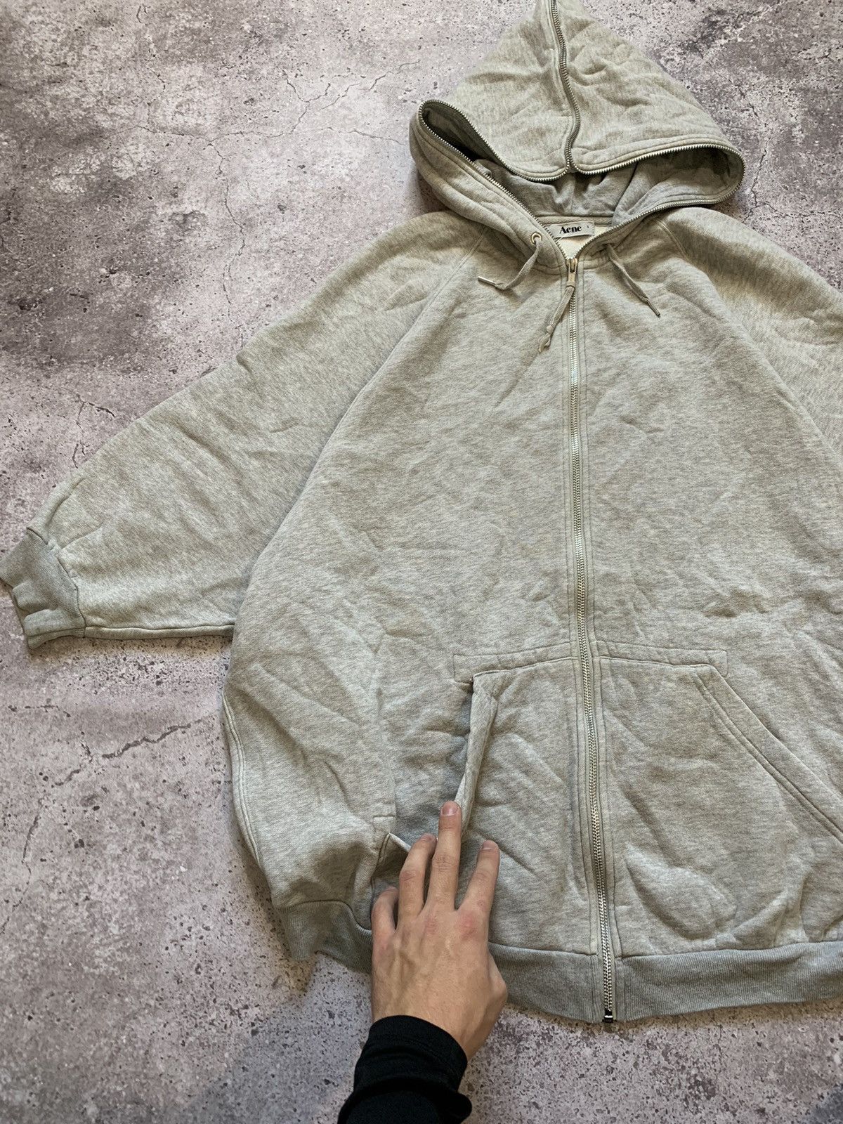 Acne Studios × Vintage Rare ACNE full zip hoodie 2010 Size US S / EU 44-46 / 1 - 6 Thumbnail