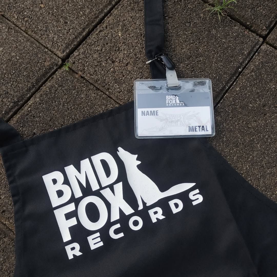 Band Tees BABYMETAL APRON BMD FOX RECORDS 2020 RARE Size ONE SIZE - 5 Thumbnail