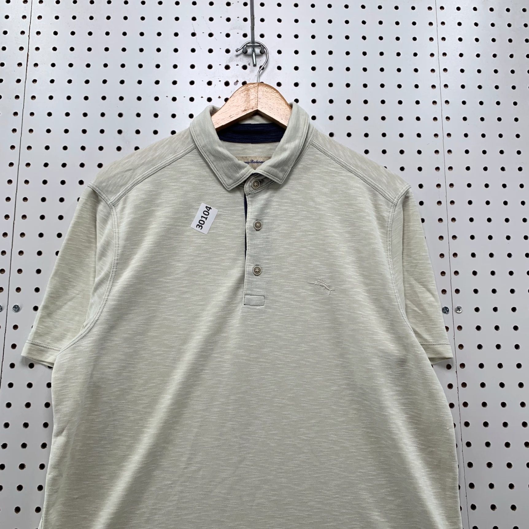 Tommy Bahama Tommy Bahama Polo Shirt Mens M Beige Short Sleeve Casual Polo Shirt Mens Beige Short Sleeve Casual 21.5x28 Size US M / EU 48-50 / 2 - 2 Thumbnail