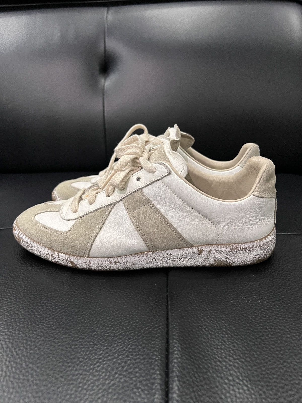 Maison Margiela Maison Margiela Paint Splatter Replica Sneakers Size US 6.5 / IT 36.5 - 9 Thumbnail