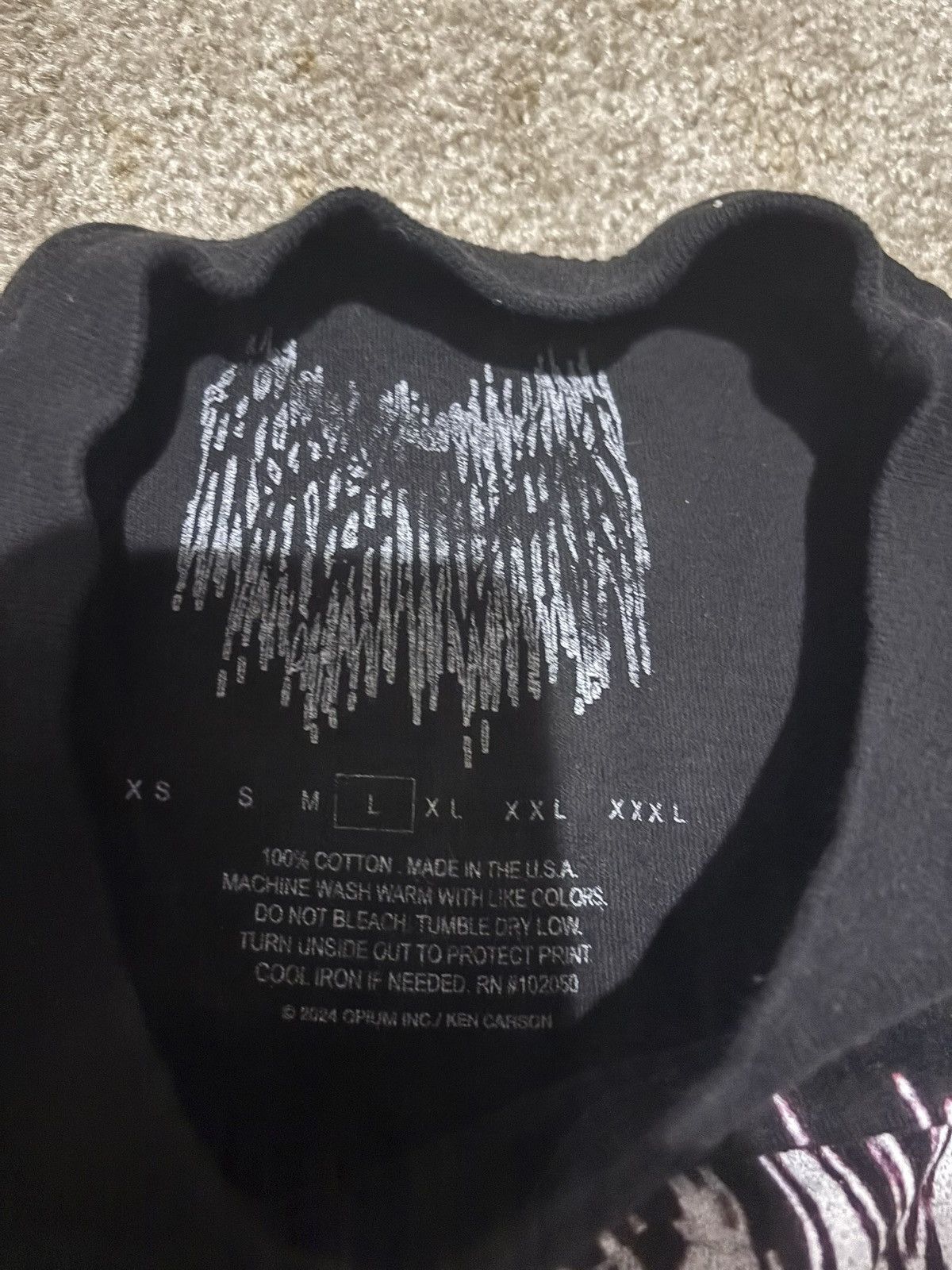 Japanese Brand Ken Carson Tour Merch Size US L / EU 52-54 / 3 - 3 Thumbnail