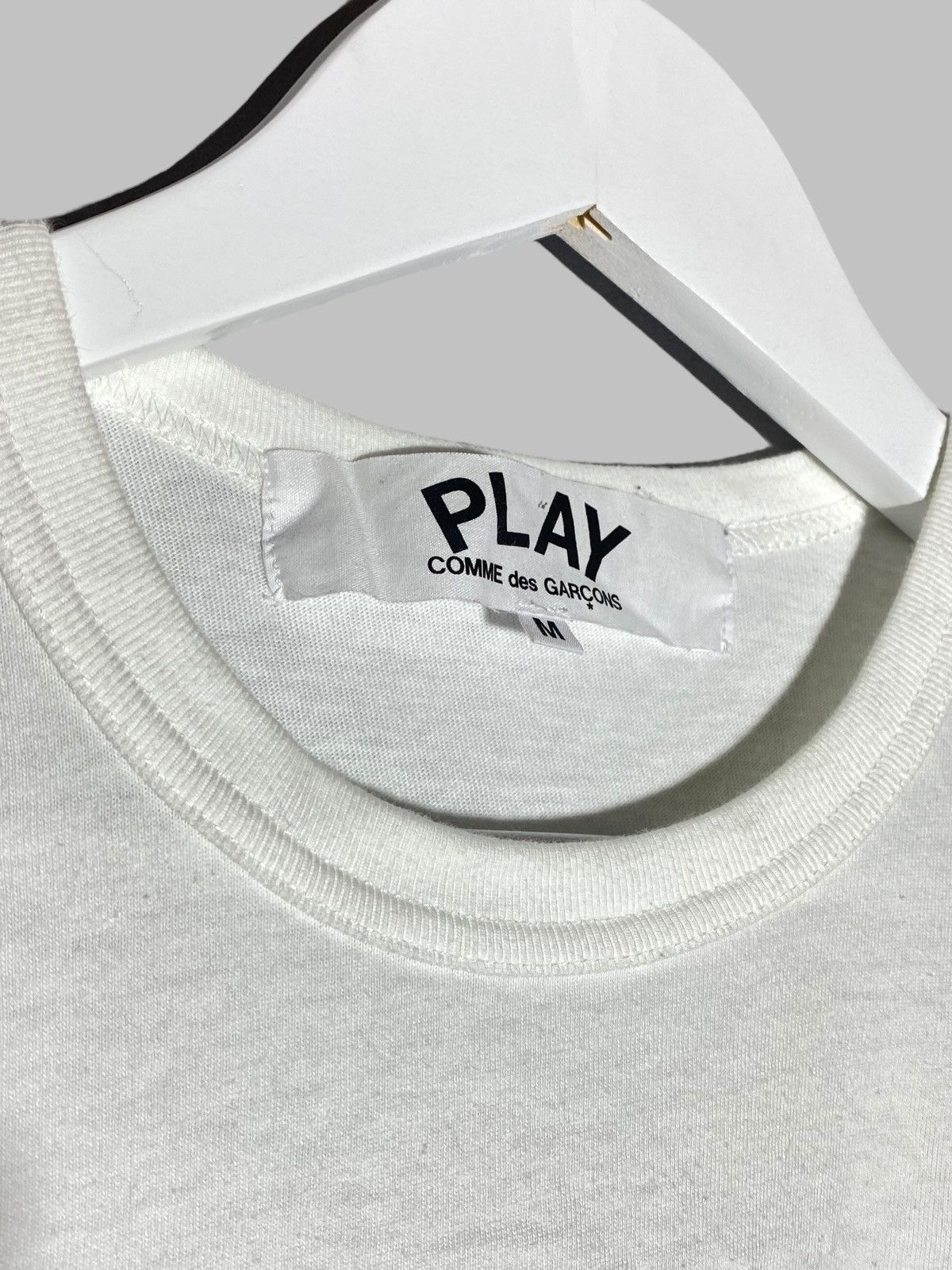 Comme des Garcons Comme Des Garçons CDG Play Patch Heart Logo White Size US M / EU 48-50 / 2 - 6 Thumbnail