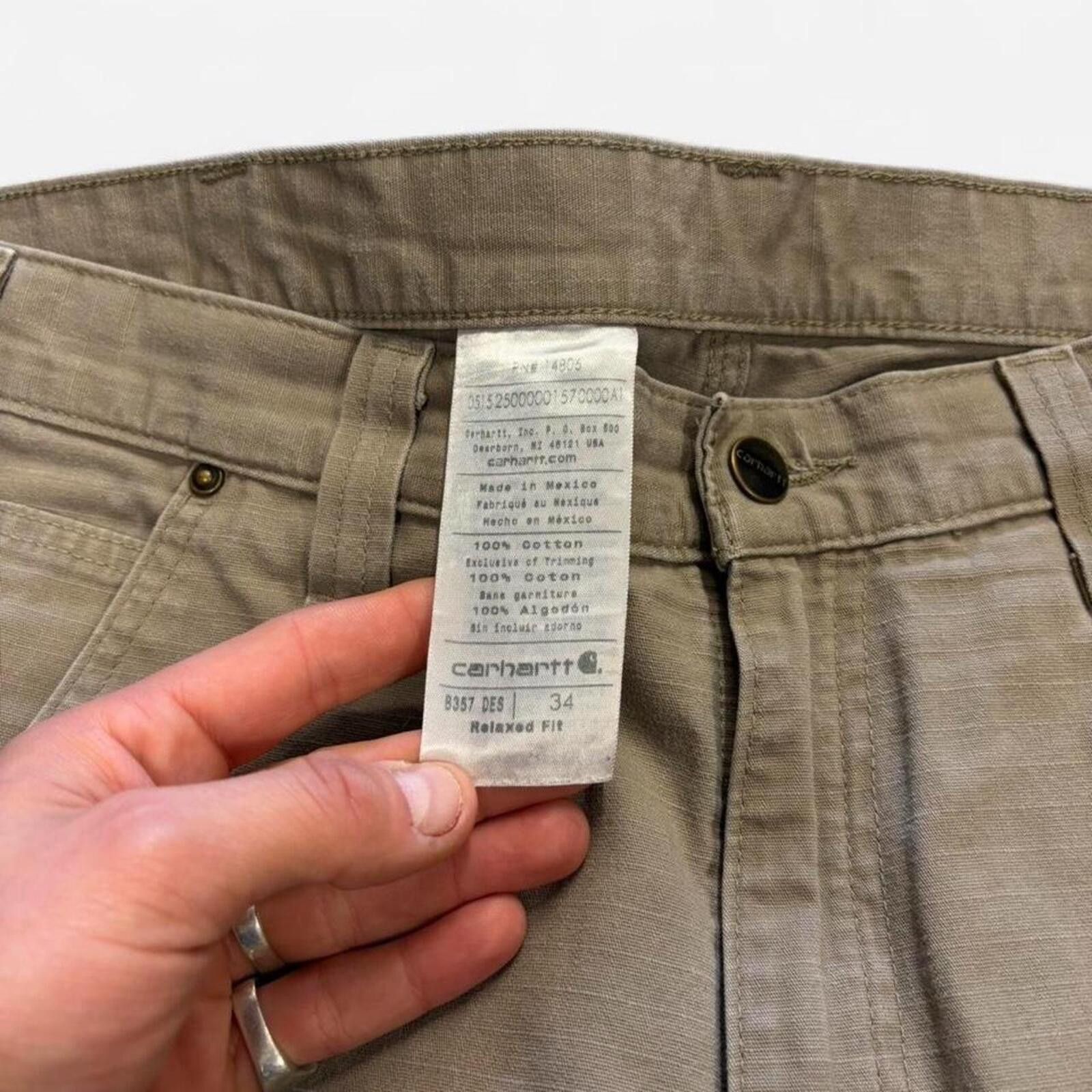 Carhartt Tan Carhartt Cargo Shorts Size US 34 / EU 50 - 5 Thumbnail
