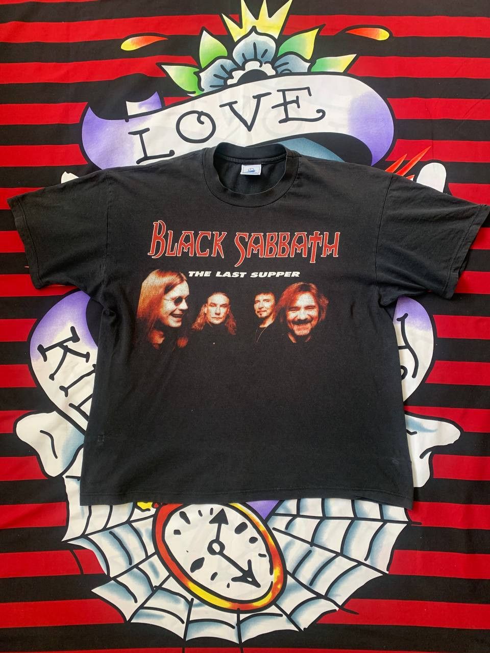 Vintage Black Sabbath 1998 The Last Supper tshirt Size XL