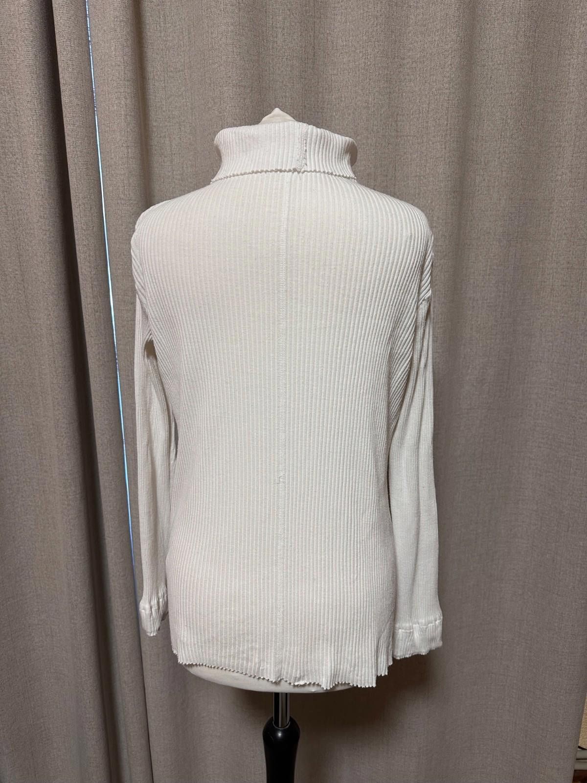 Helmut Lang Helmut Lang ribbed-knit long-sleeve top sz L Size L / US 10 / IT 46 - 5 Thumbnail