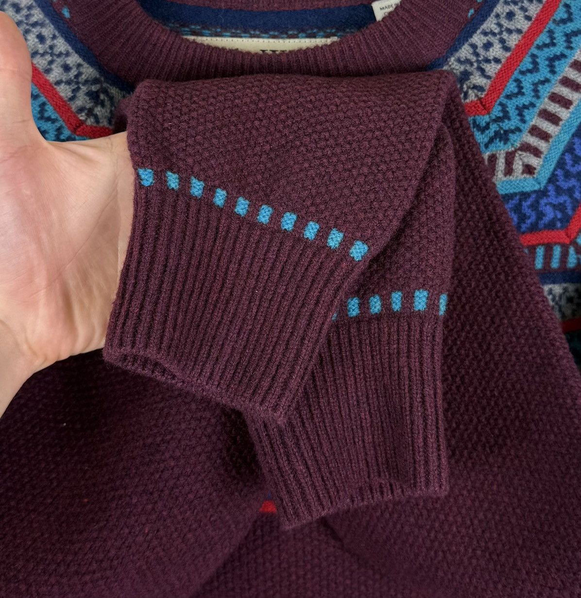 Jack Wills Jack Wills Knit Merino Wool Sweater Jumper Red Long Sleeve Size US M / EU 48-50 / 2 - 6 Thumbnail