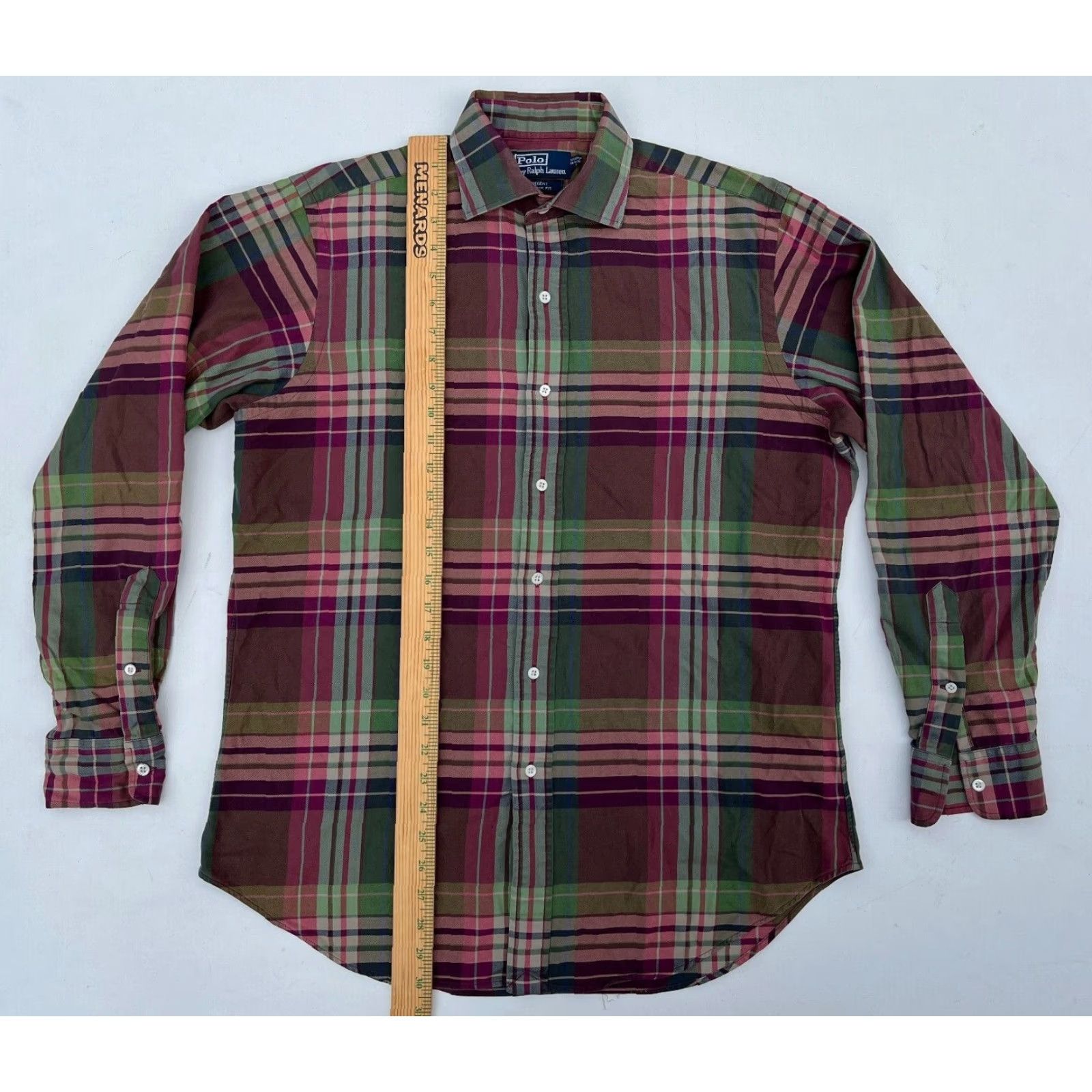 Polo Ralph Lauren VINTAGE Polo Ralph Lauren Regent Button-Up Shirt Size US M / EU 48-50 / 2 - 6 Thumbnail