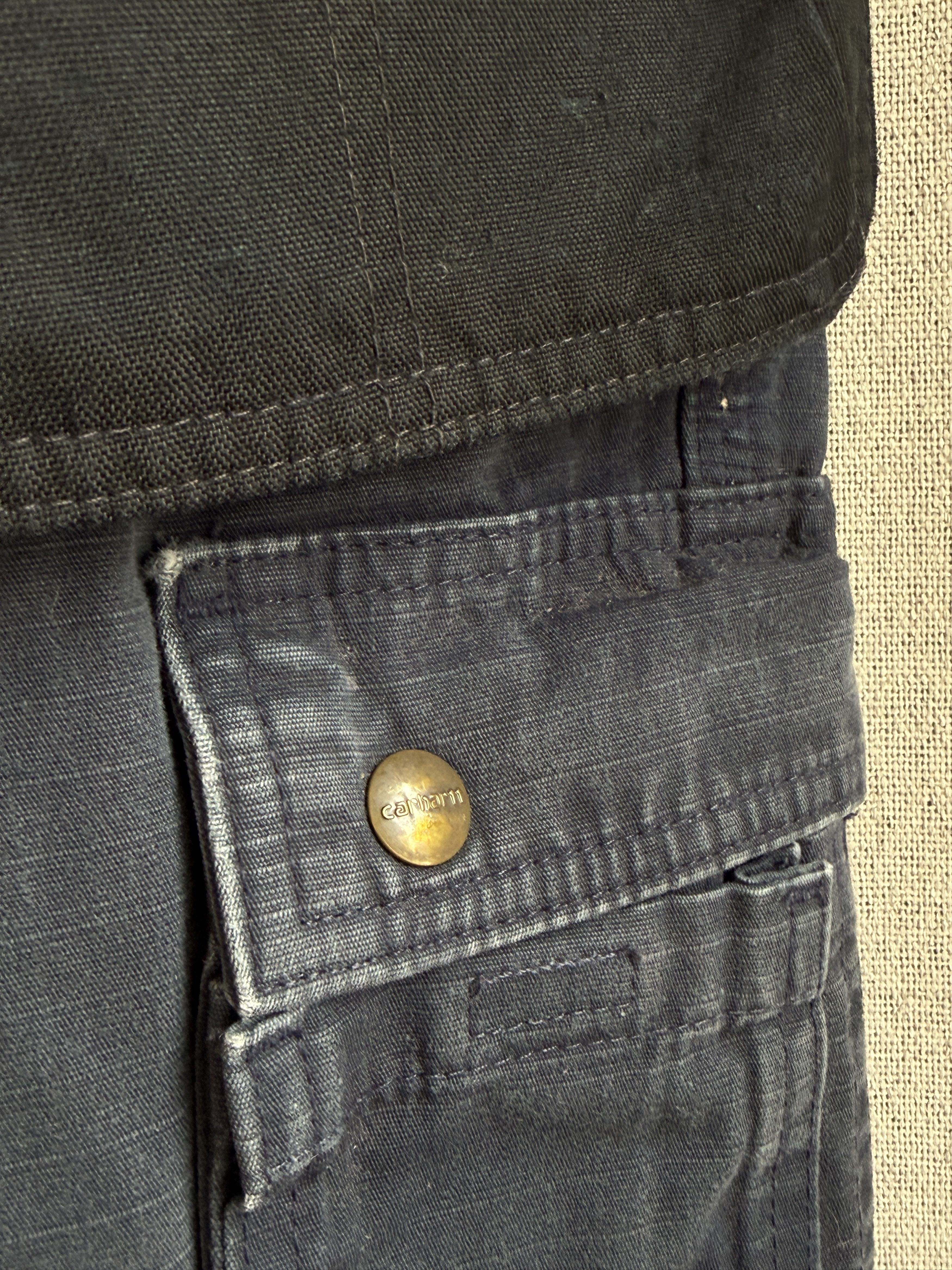 Carhartt Vintage 00s Carhartt Cargo Workwear Builder Pants Mexico Size US 33 - 8 Thumbnail