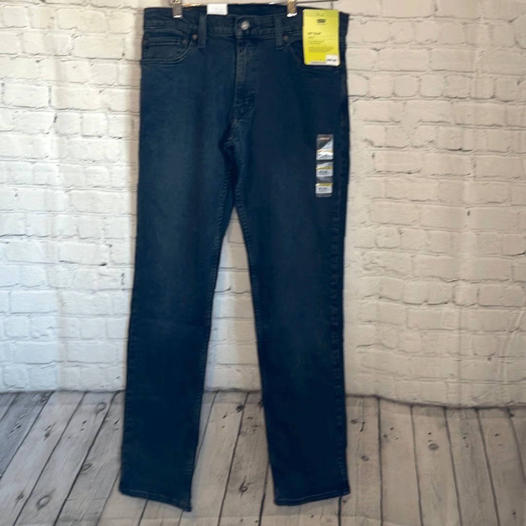 Levi's Levi's 511 Slim Stretch Jeans Men Blue Size 29x30 30x30 Sits Below Waist Slim Shaped Inseam 30 Men’s Jeans Size US 29 - 2 Thumbnail