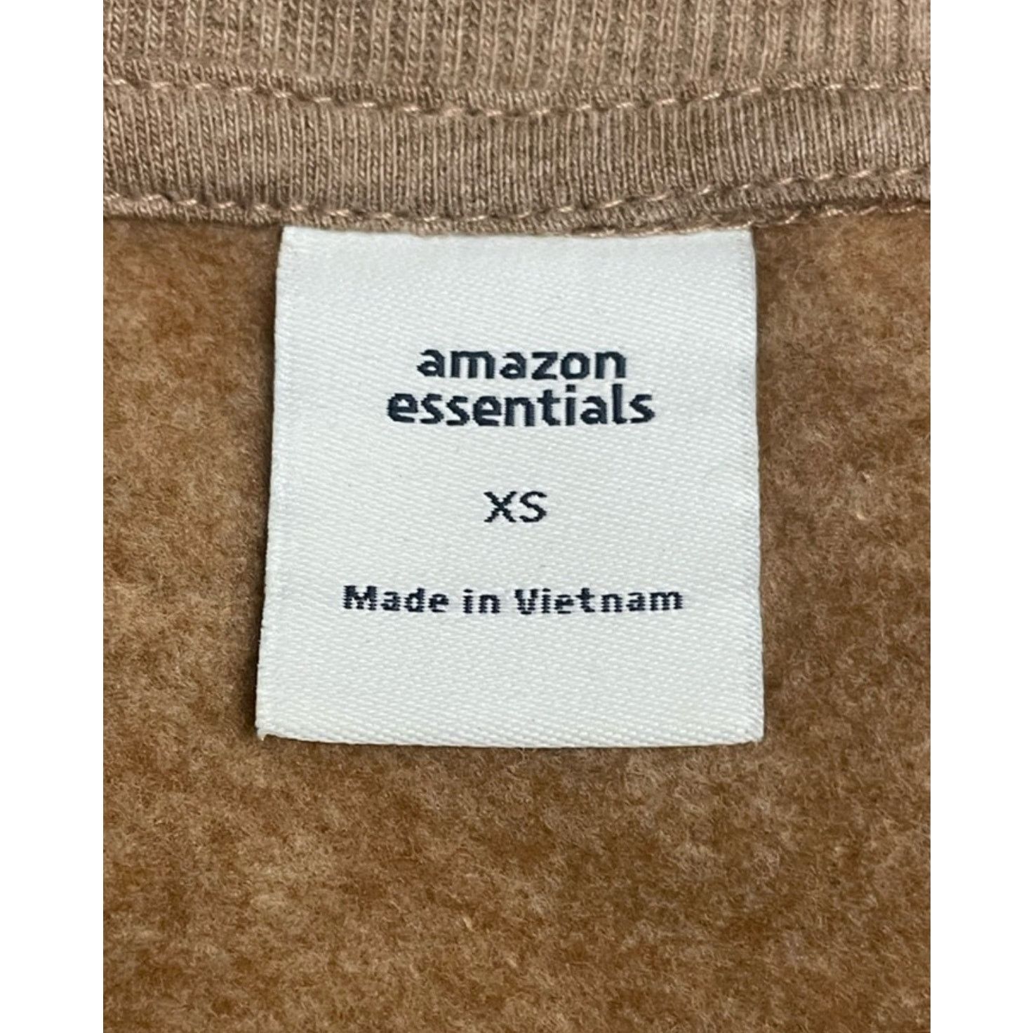 Other Amazon Essentials French Fleece Sweatshirt Leopard Brown XS Size XS / US 0-2 / IT 36-38 - 9 Thumbnail