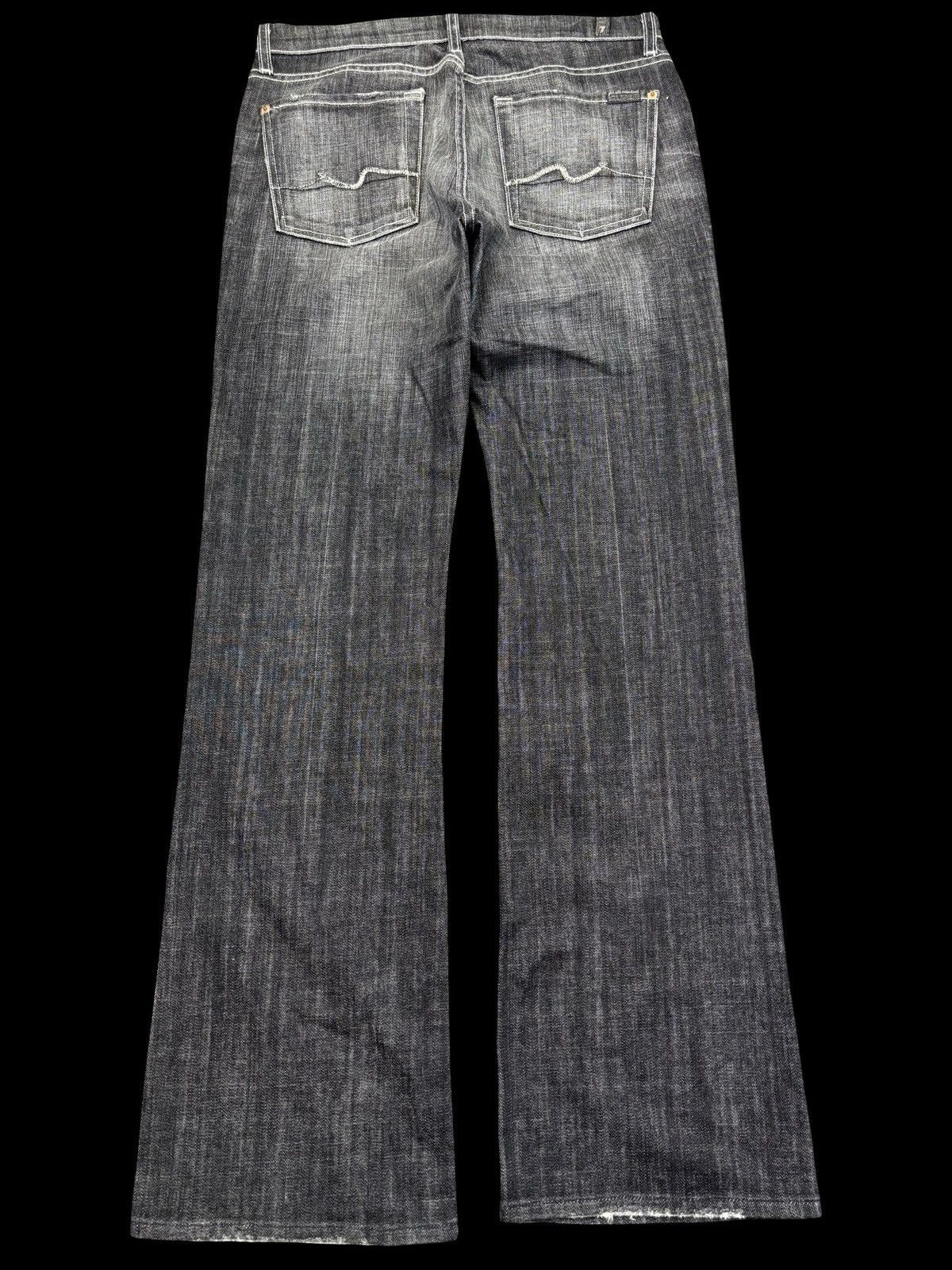 7 For All Mankind 💥90s Style Bootcut💥7 For All Mankind Black Wash Denim F906 Size US 32 / EU 48 - 2 Thumbnail