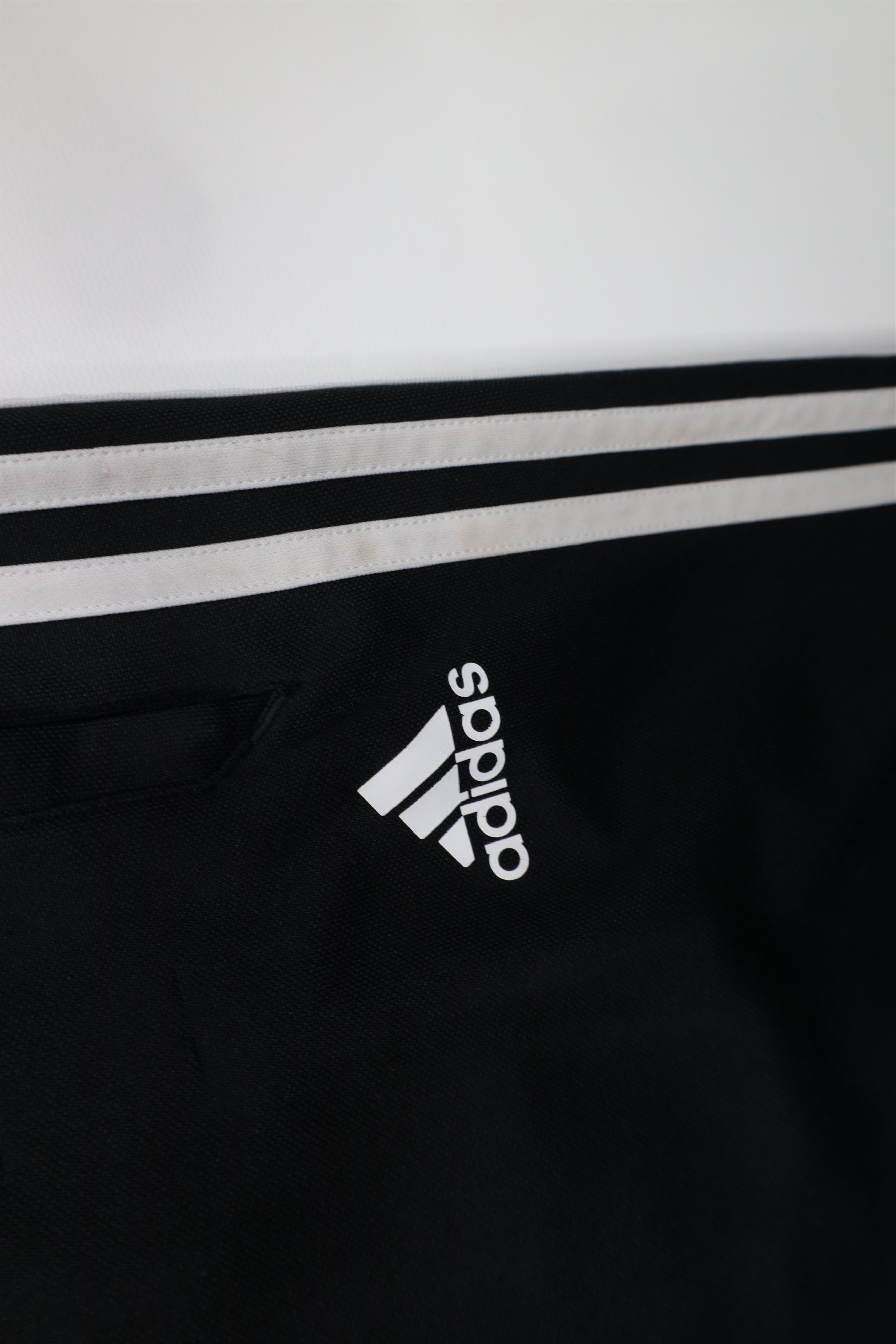 Adidas Vintage Y2K Adidas Tapered Leg Soccer Warm Up Pants Black Size US 34 / EU 50 - 6 Thumbnail