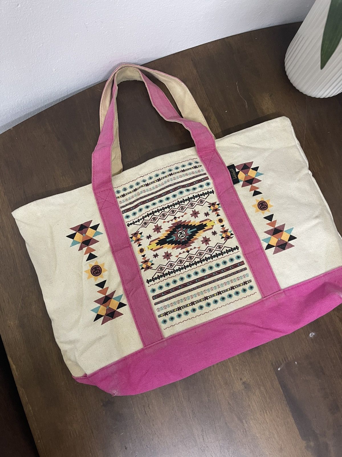 Stussy Unisex can wear! Stussy Navajo totes Size ONE SIZE - 11 Thumbnail