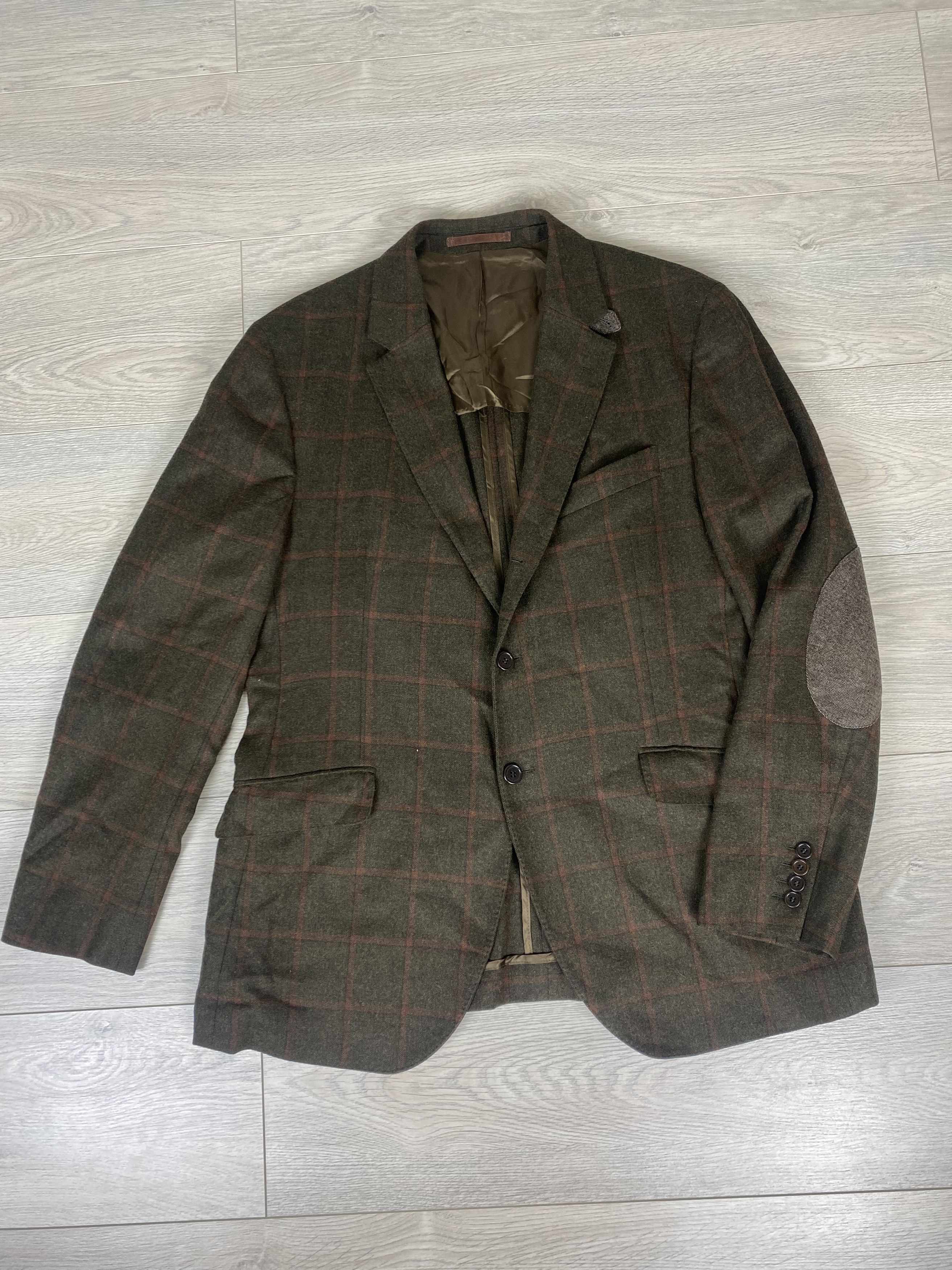 Hackett × Loro Piana Hackett Loro Piana Cashmere Wool Blazer Size 44R - 1 Thumbnail