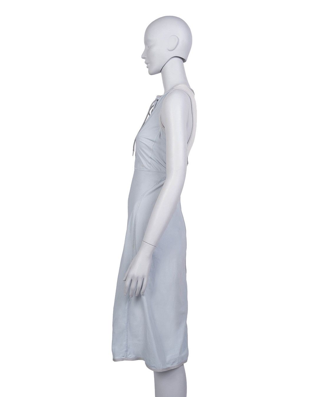 Prada Prada S/S1999 Nylon Midi Dress Size S / US 4 / IT 40 - 9 Thumbnail