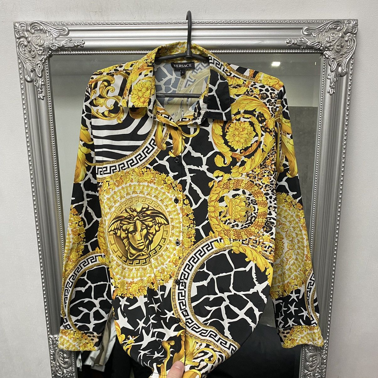 Versace Versace Shirt Size US L / EU 52-54 / 3 - 3 Thumbnail