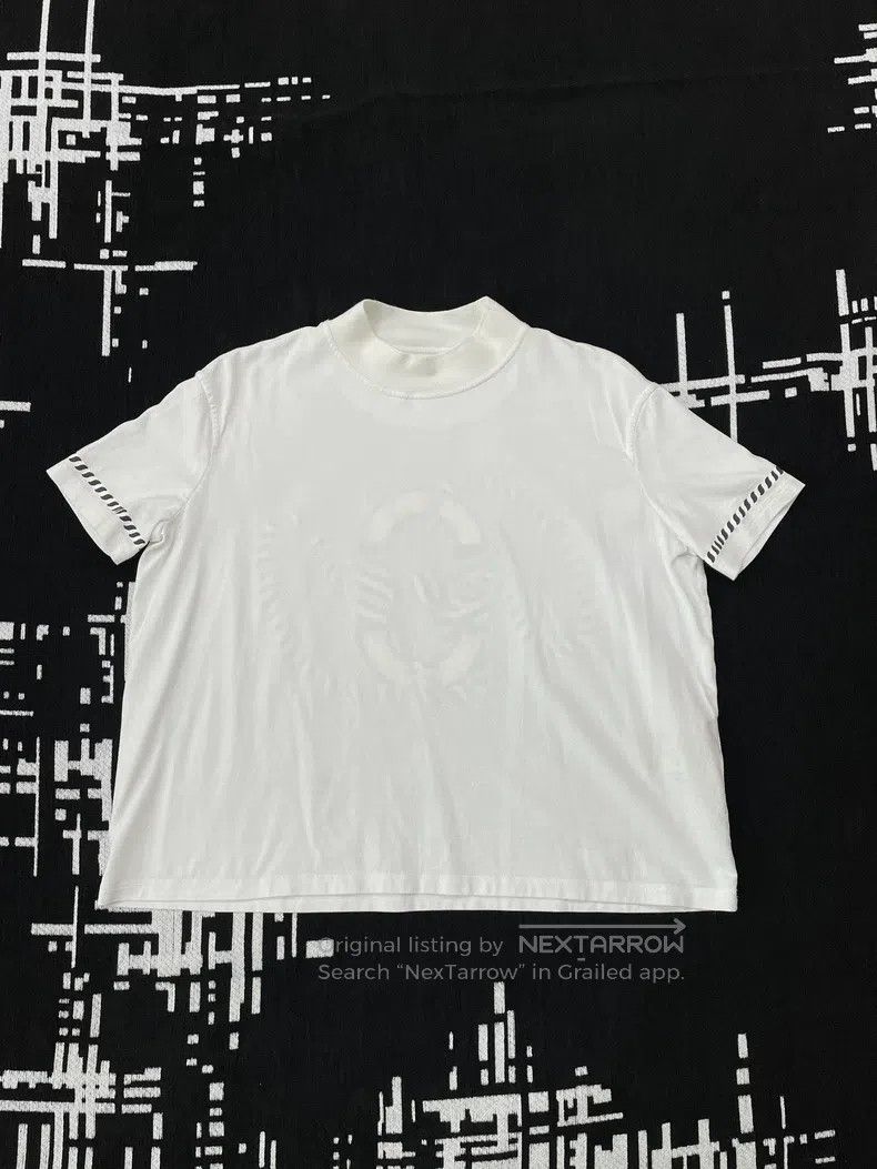 Hermes Hermes White Printed Short Sleeve T-Shirt Top Size XS / US 0-2 / IT 36-38 - 1 Thumbnail