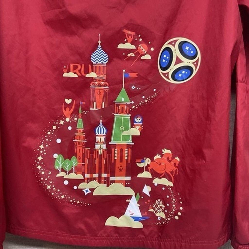 Adidas Adidas Fifa World Cup 2018 Rus Windbreaker Jacket Men Size S Size US S / EU 44-46 / 1 - 8 Thumbnail