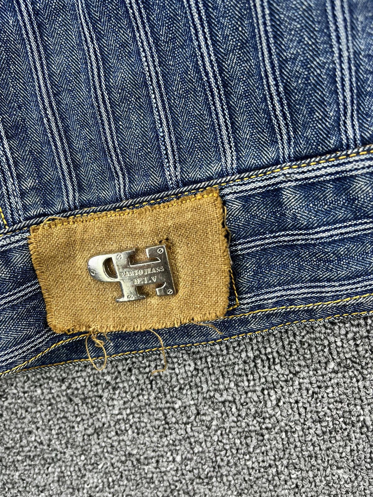 Japanese Brand Vintage Parto Sport Jeans Rare Design Denim Jacket Size US XL / EU 56 / 4 - 15 Thumbnail