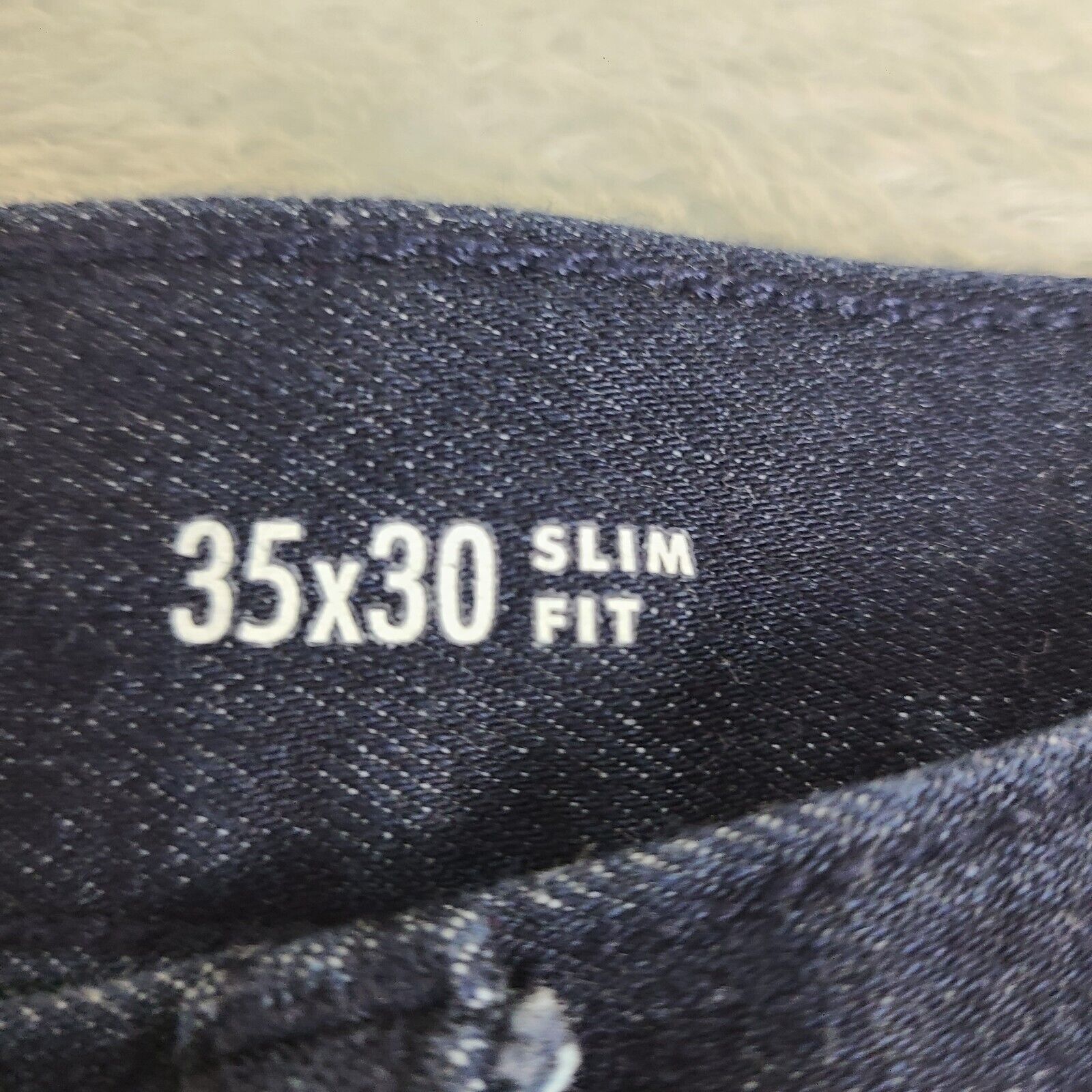 Banana Republic Banana Republic Jeans Mens 35x30 Blue The Traveler Slim Fit Size US 35 - 2 Thumbnail