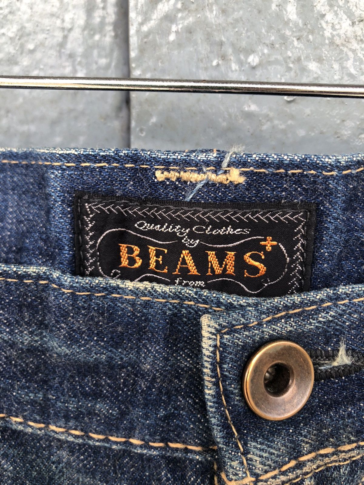 Beams Plus × Japanese Brand Beams+ Selvedged Denim Pants Size US 30 / EU 46 - 8 Thumbnail