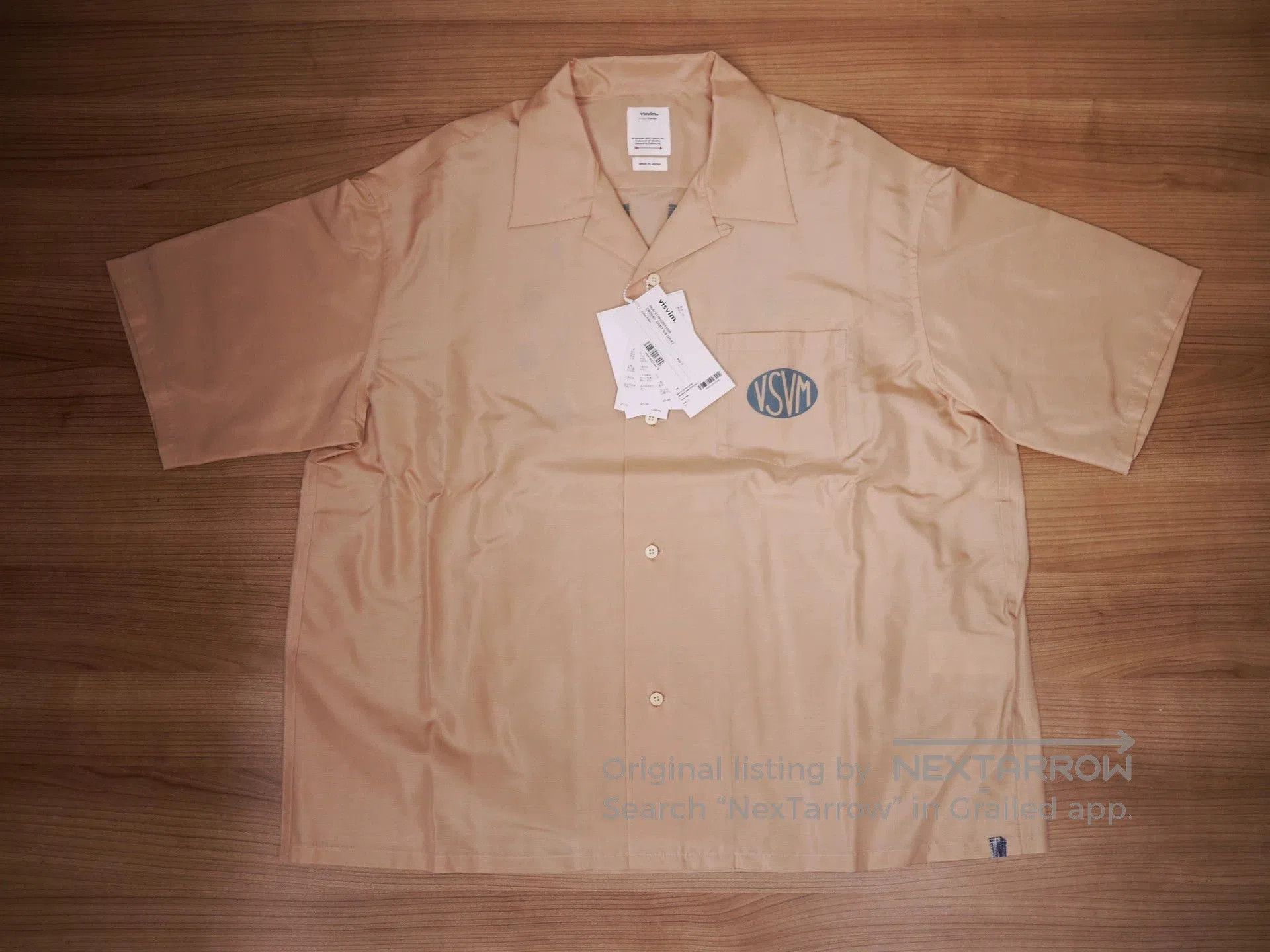 Visvim Orange Short-Sleeve Shirt Size L. Size US L / EU 52-54 / 3 - 2 Thumbnail