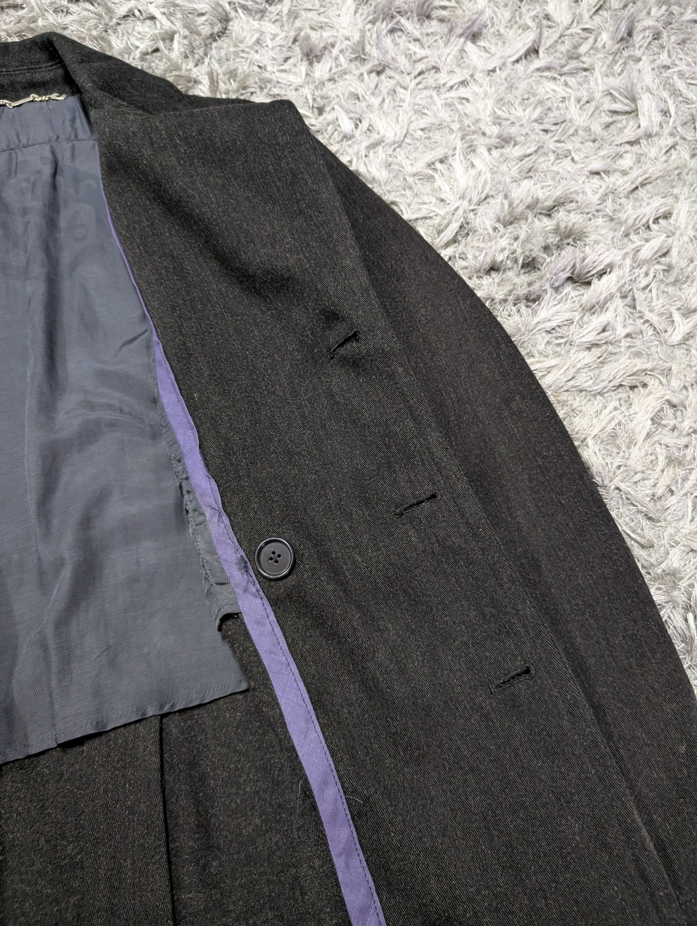 GAS Vintage Gas Double Breast Coat Six Button Wool Jacket Size US M / EU 48-50 / 2 - 11 Thumbnail