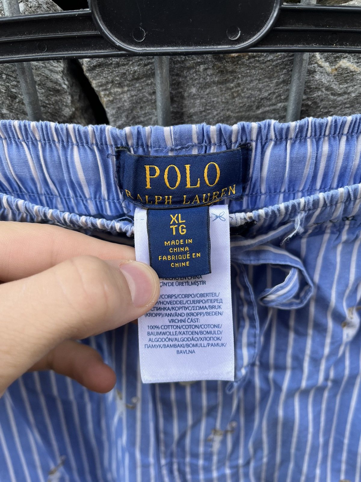 Polo Ralph Lauren Polo Ralph Lauren Bear Monogram Rare Shorts Old money Luxury Size US 36 / EU 52 - 8 Thumbnail
