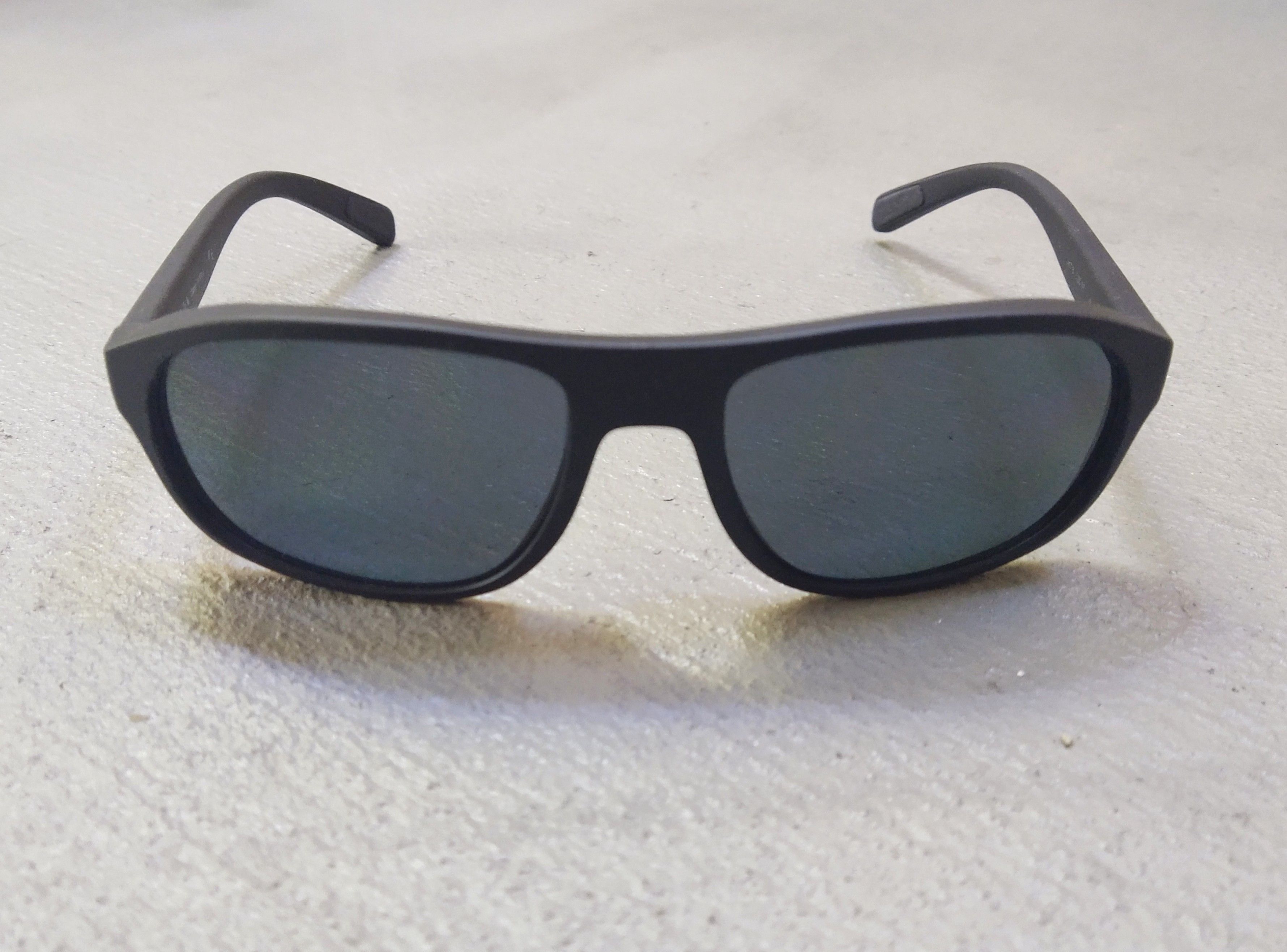 Prada Prada Sunglasses SPS 01R Black Blue Lens Linea Rossa Size ONE SIZE - 2 Thumbnail